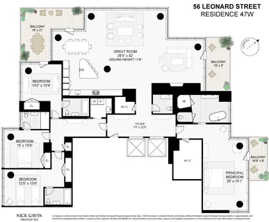 $17,500,000 | 56 Leonard Street, Unit 47WEST | TriBeCa