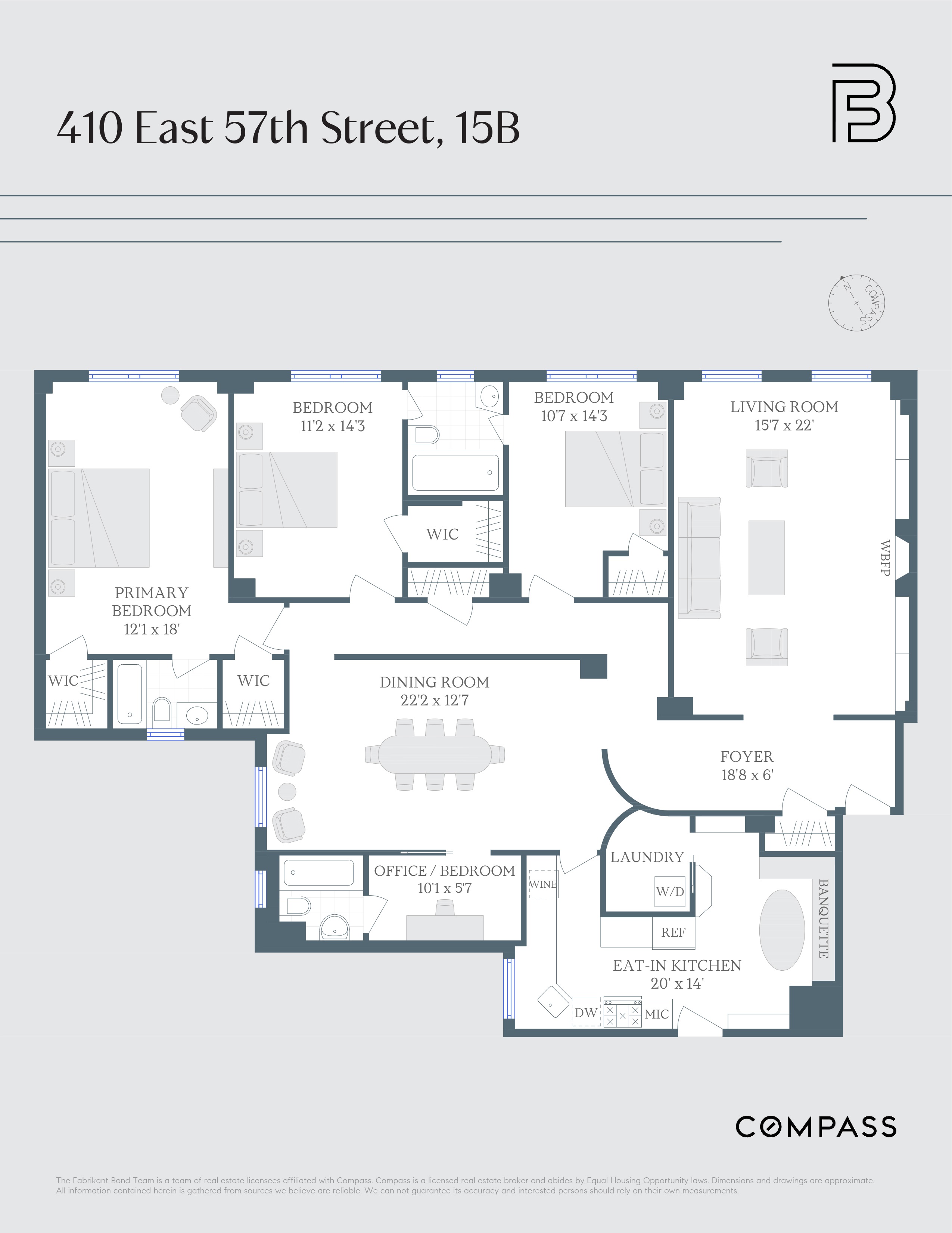 410 East 57th Street, Unit 15B Manhattan, NY 10022 - Photo 17 of 17 a picture of a counter