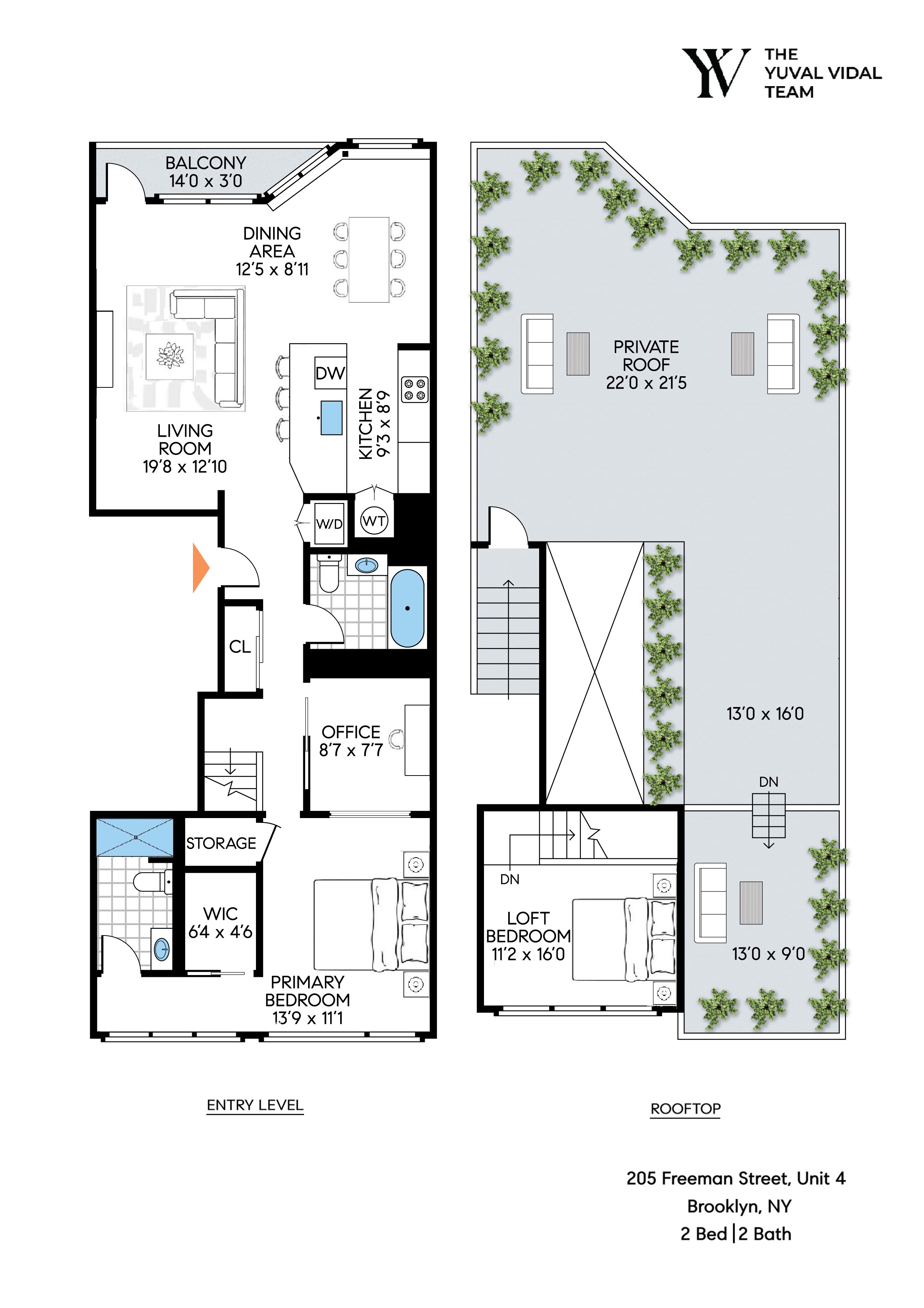 205 Freeman Street, Unit PH4A Brooklyn, NY 11222 - Photo 15 of 15 Gallery Image 15