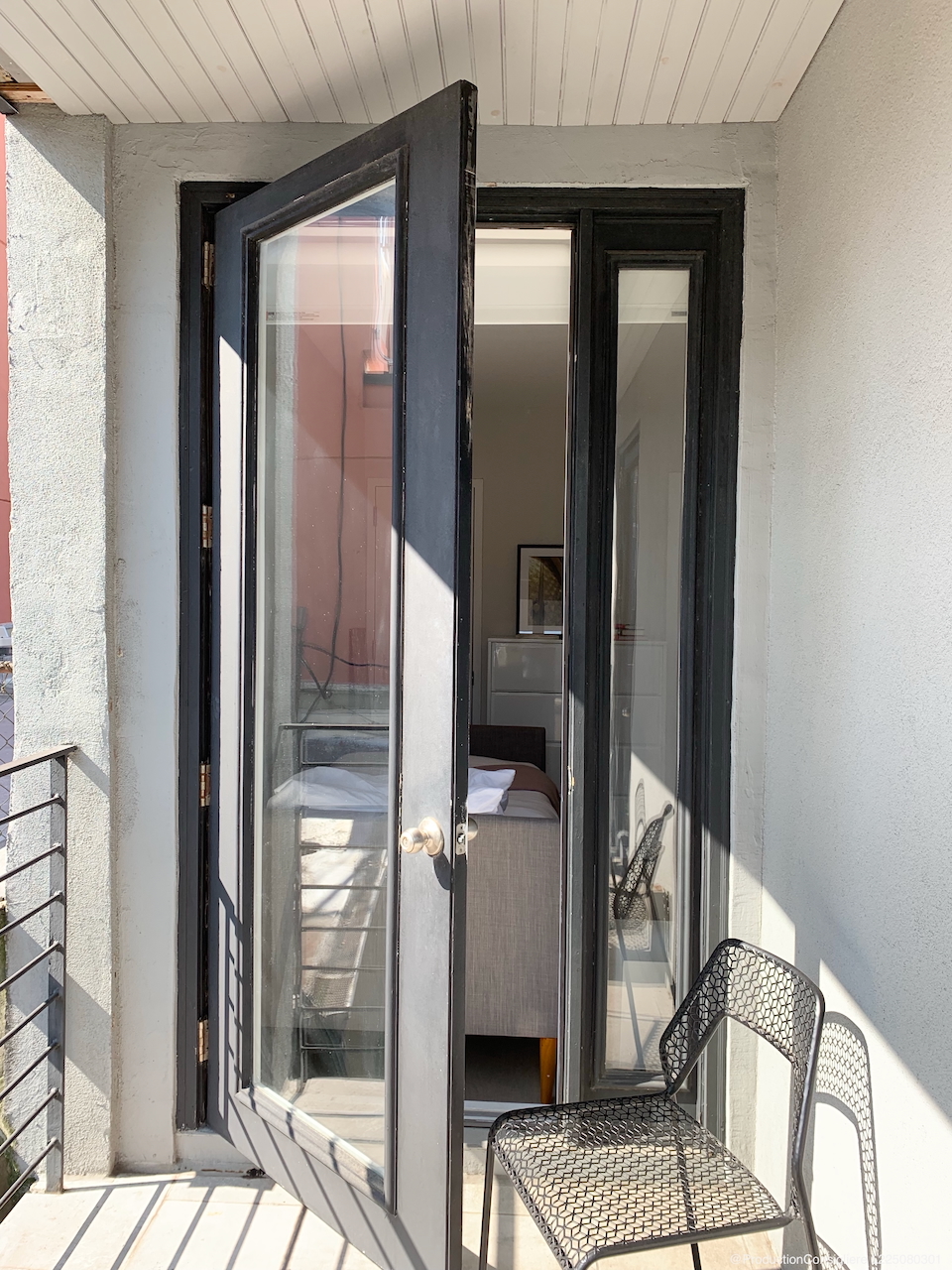 139-141 West 126th Street, Unit 4B Manhattan, NY 10027 - Photo 10 of 13 a view of balcony and living room