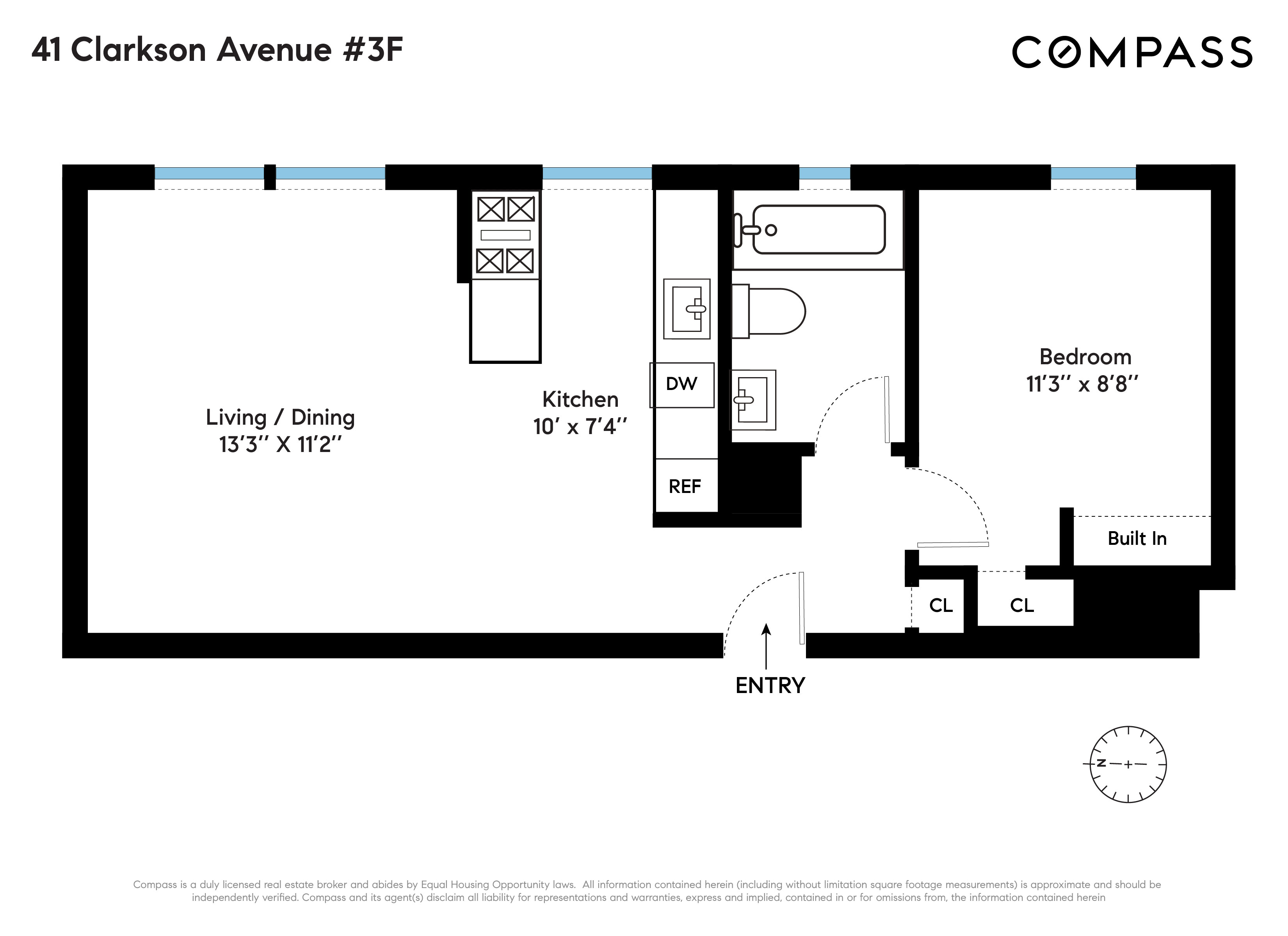 41 Clarkson Avenue, Unit F3 Brooklyn, NY 11226 - Photo 8 of 8