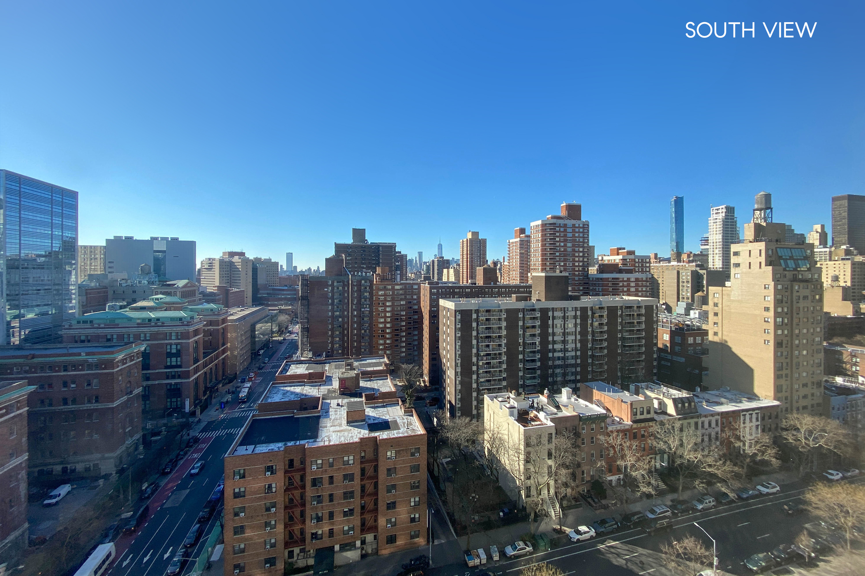343 East 30th Street, Unit 19K Manhattan, NY 10016 - Photo 4 of 22 a view of a city with tall buildings