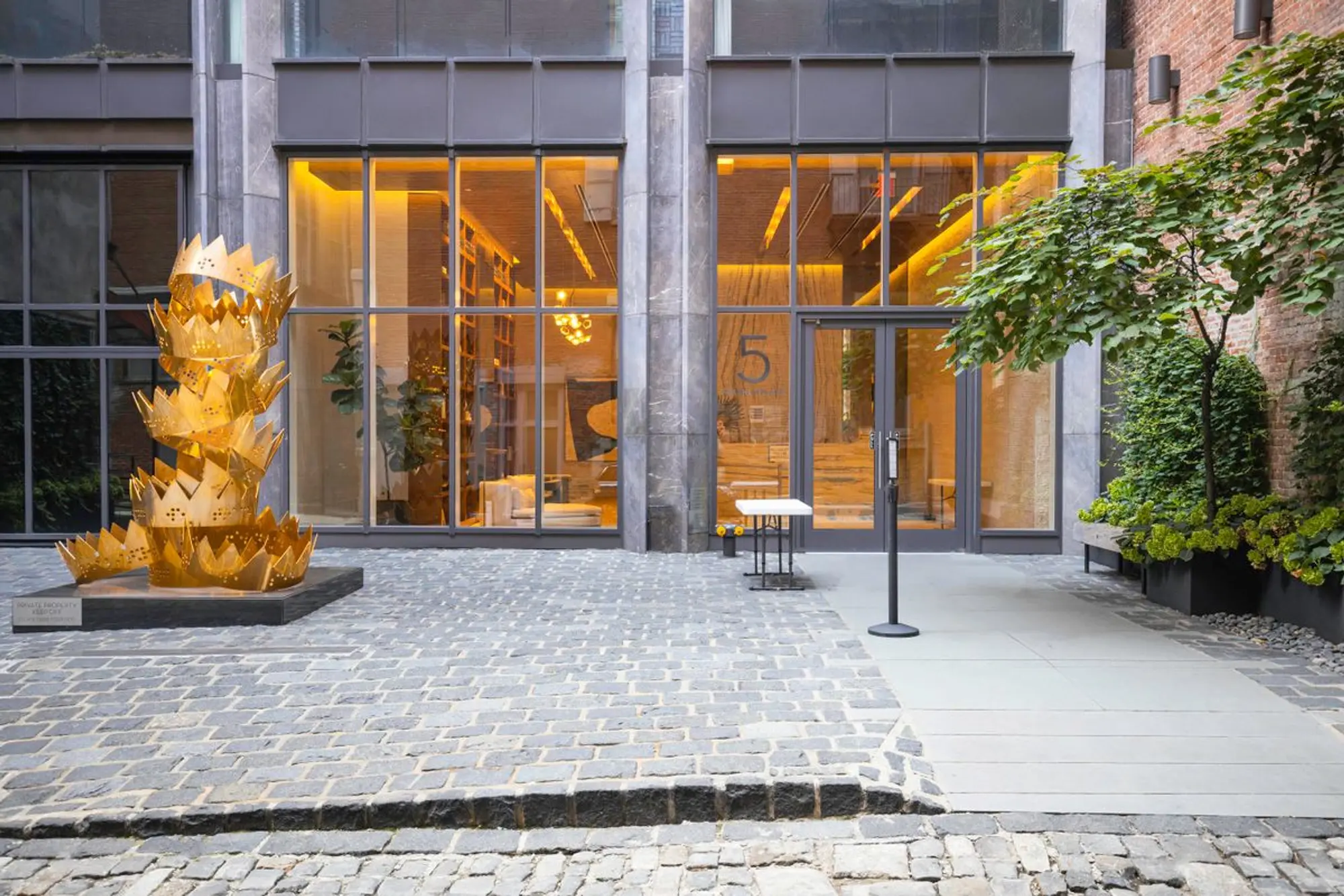 5 Franklin Place, Unit 14A Manhattan, NY 10013 - Photo 17 of 23 a view of building exterior