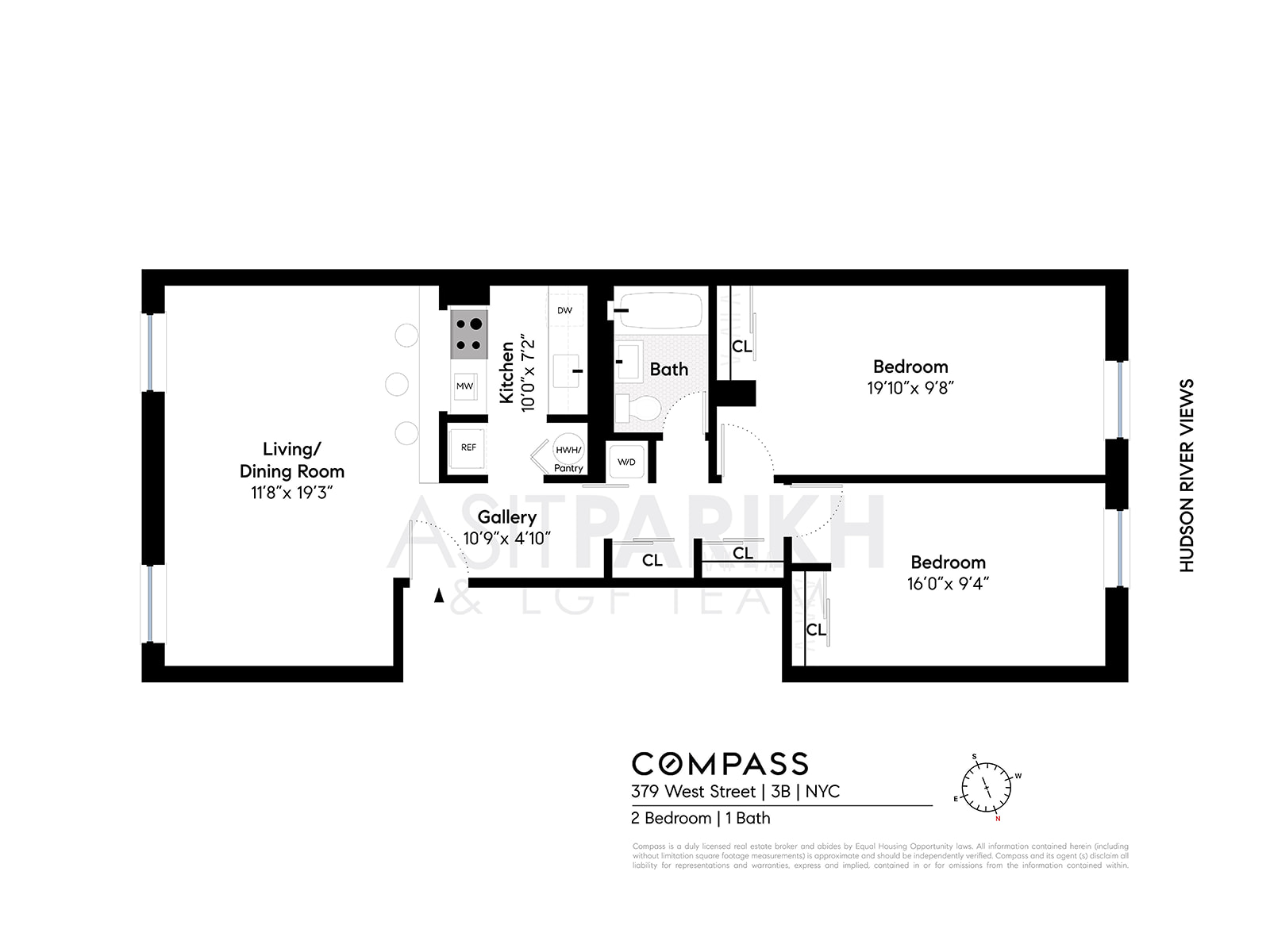 379 West Street 3B W. Greenwich Village New York NY 10014
