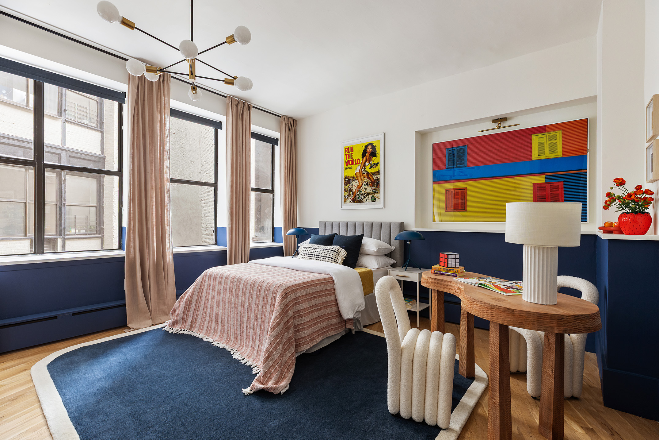 260 West Broadway, Unit 4C Manhattan, NY 10013 - Photo 19 of 28 a bed room with a bed and a window