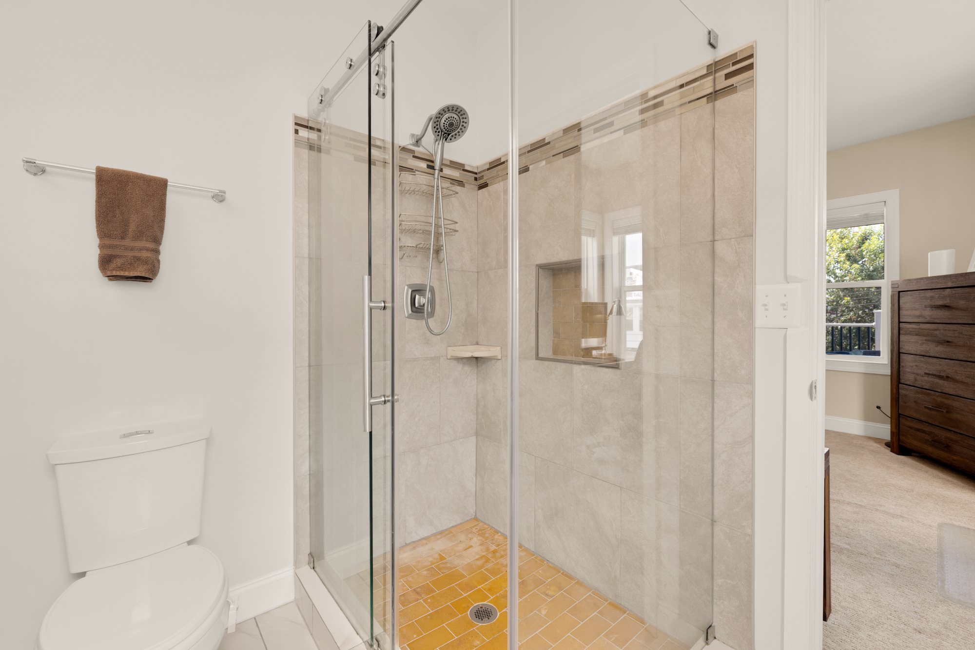 233 S Street Northeast, Unit 4 Washington, DC 20002 - Photo 27 of 37 a bathroom with a shower and a sink
