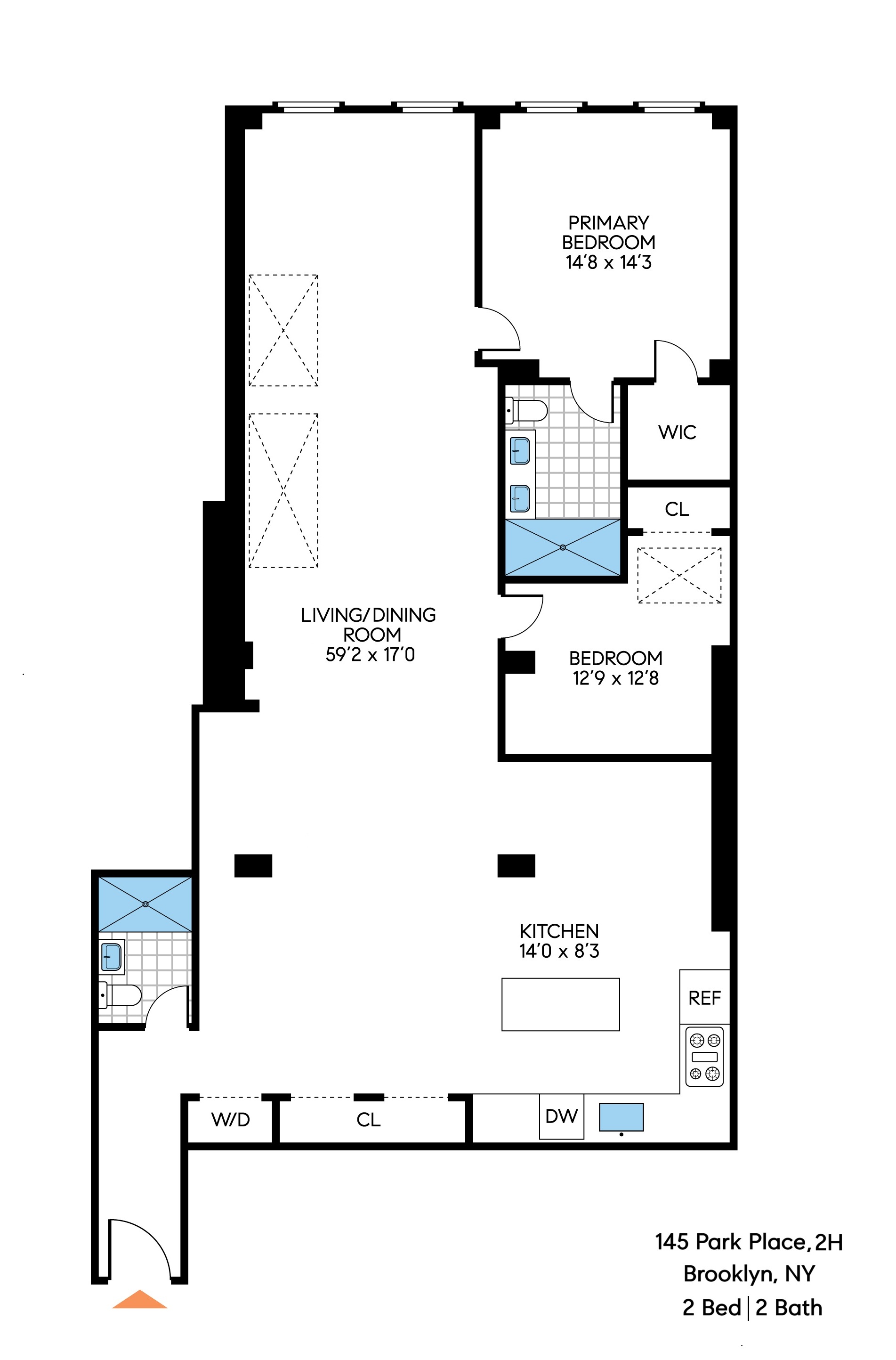 145 Park Place, Unit 2H Brooklyn, NY 11217 - Photo 17 of 17