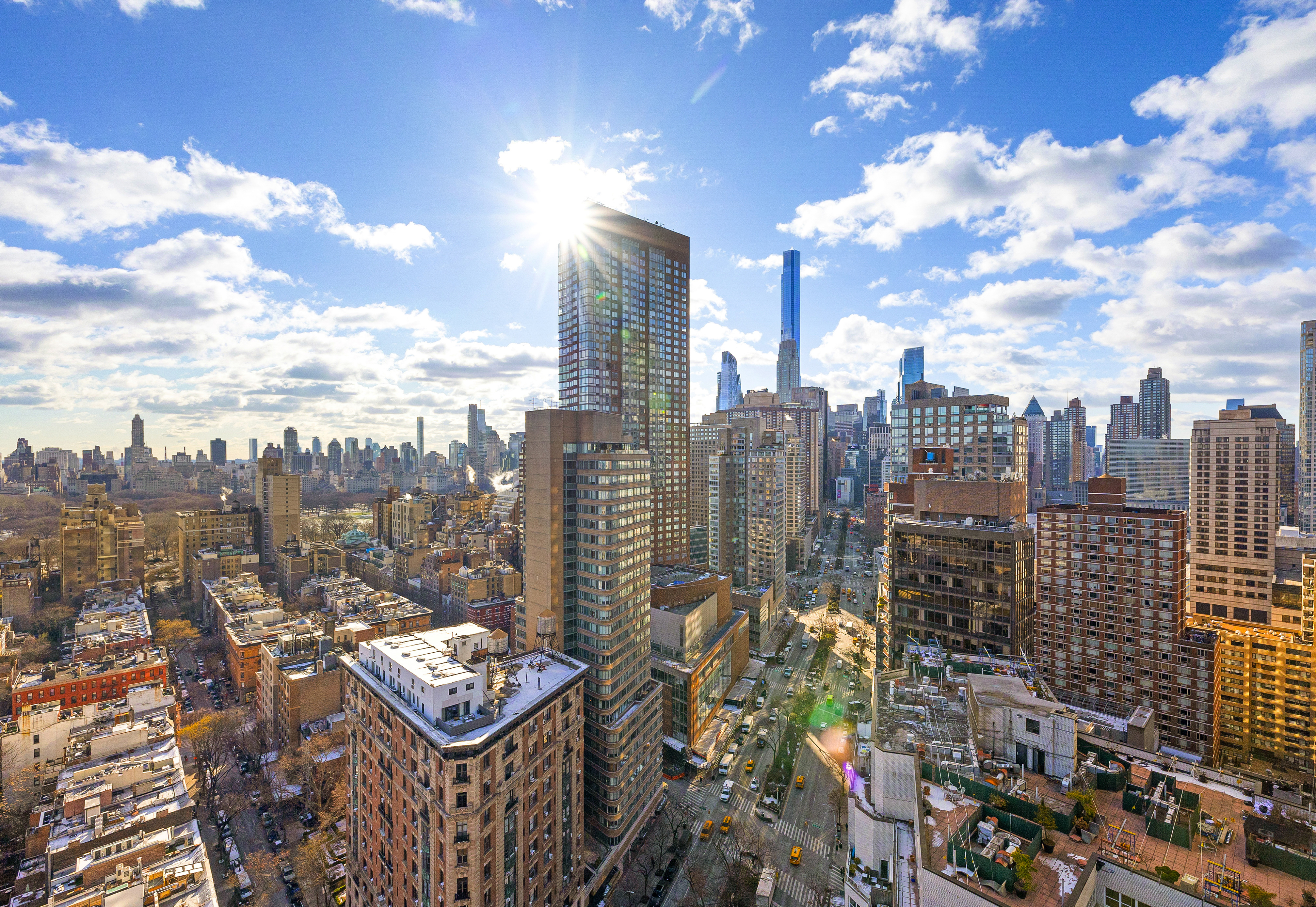 2025 Broadway, Unit 9F Manhattan, NY 10023 - Photo 9 of 11 a city view with lot of high rise buildings