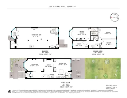 $2,695,000 | 195 Rutland Road | Prospect Lefferts Gardens