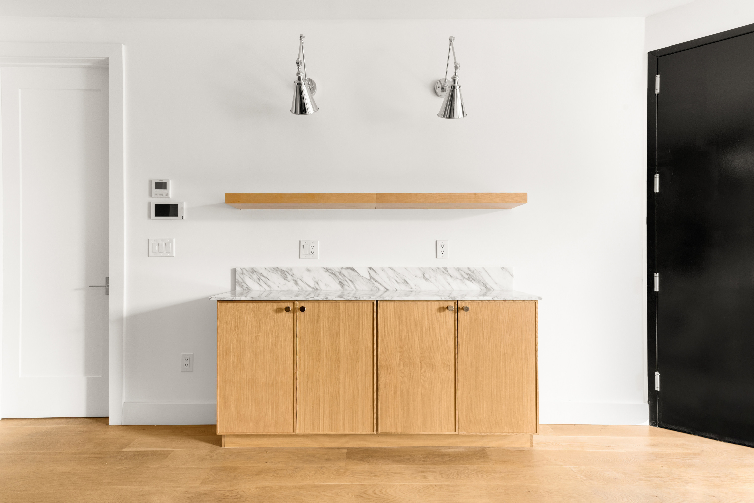 347 6th Avenue, Unit 1 Brooklyn, NY 11215 - Photo 4 of 15 a bathroom with a granite countertop sink and a mirror