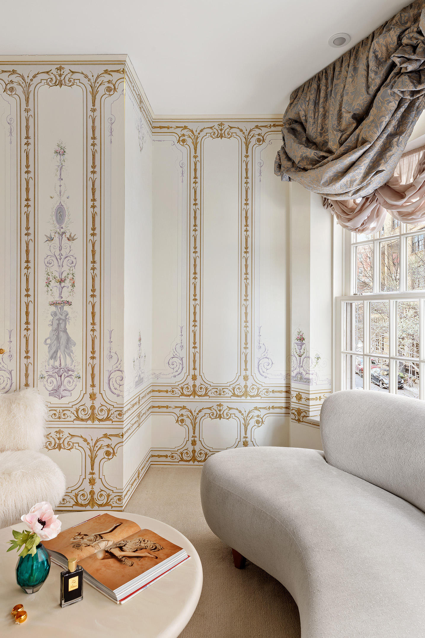 400 West 12th Street, Unit TH3 Manhattan, NY 10014 - Photo 16 of 29 a bedroom with a bed and a window