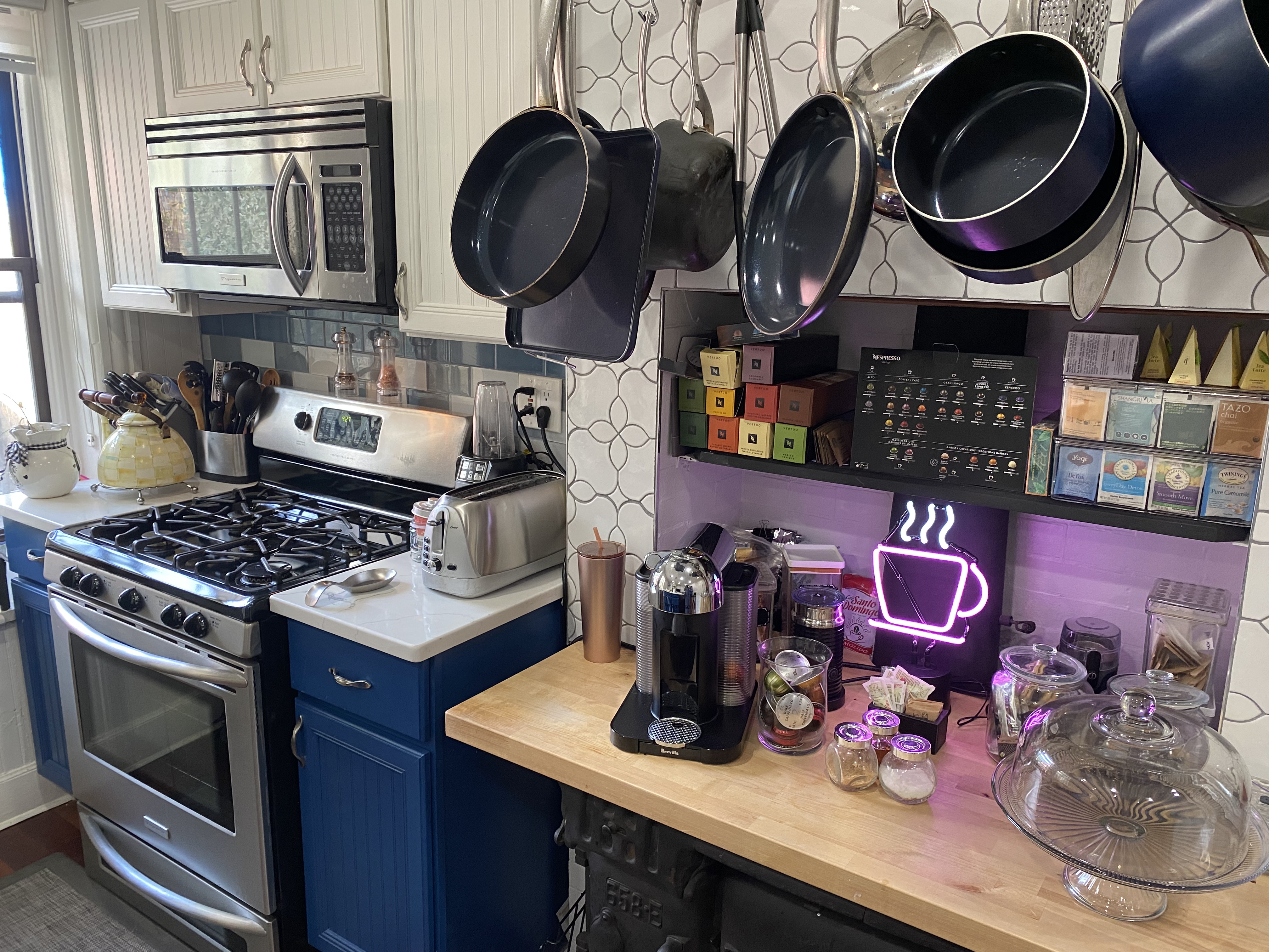493 Decatur Street, Unit 1 Brooklyn, NY 11233 - Photo 14 of 26 a kitchen with lots of appliances and cabinets
