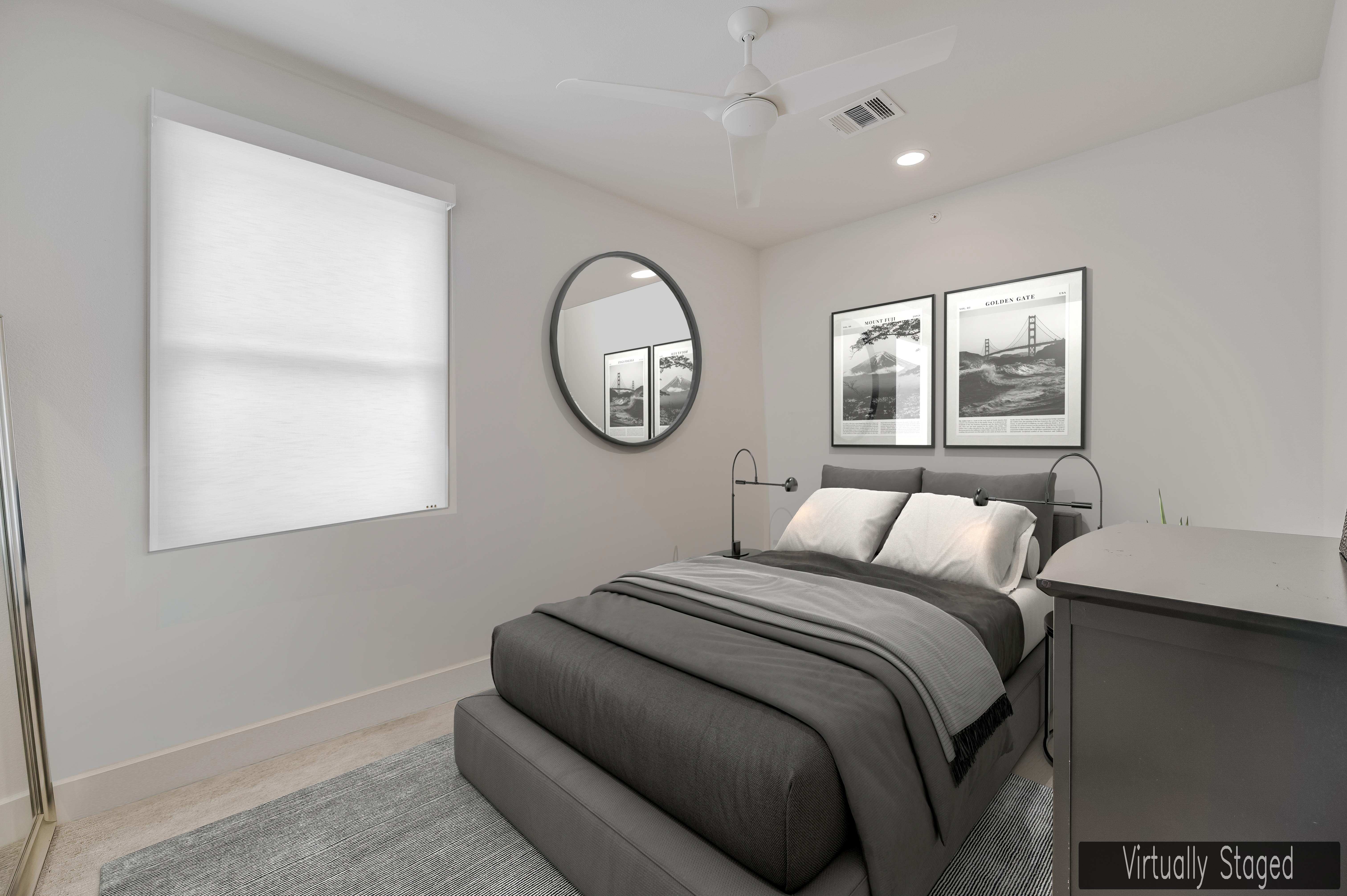 500 South 3rd Street, Unit A Austin, TX 78704 - Photo 16 of 24 a bedroom with a bed and a window