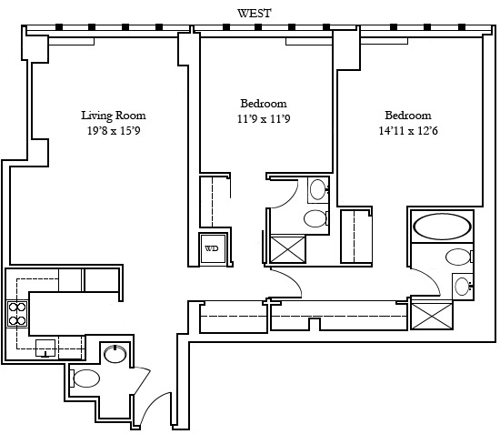 160 West 66th Street, Unit 56F Manhattan, NY 10023 - Photo 13 of 13