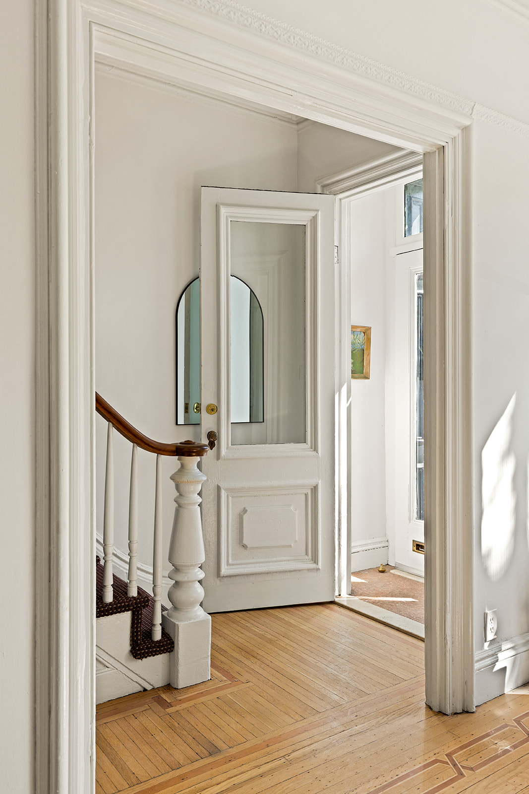 467 11th Street Brooklyn, NY 11215 - Photo 11 of 14 a view of entryway and hall with wooden floor