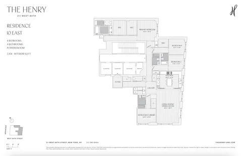 $10,200,000 | 211 West 84th Street, Unit 10EAST | Upper West Side