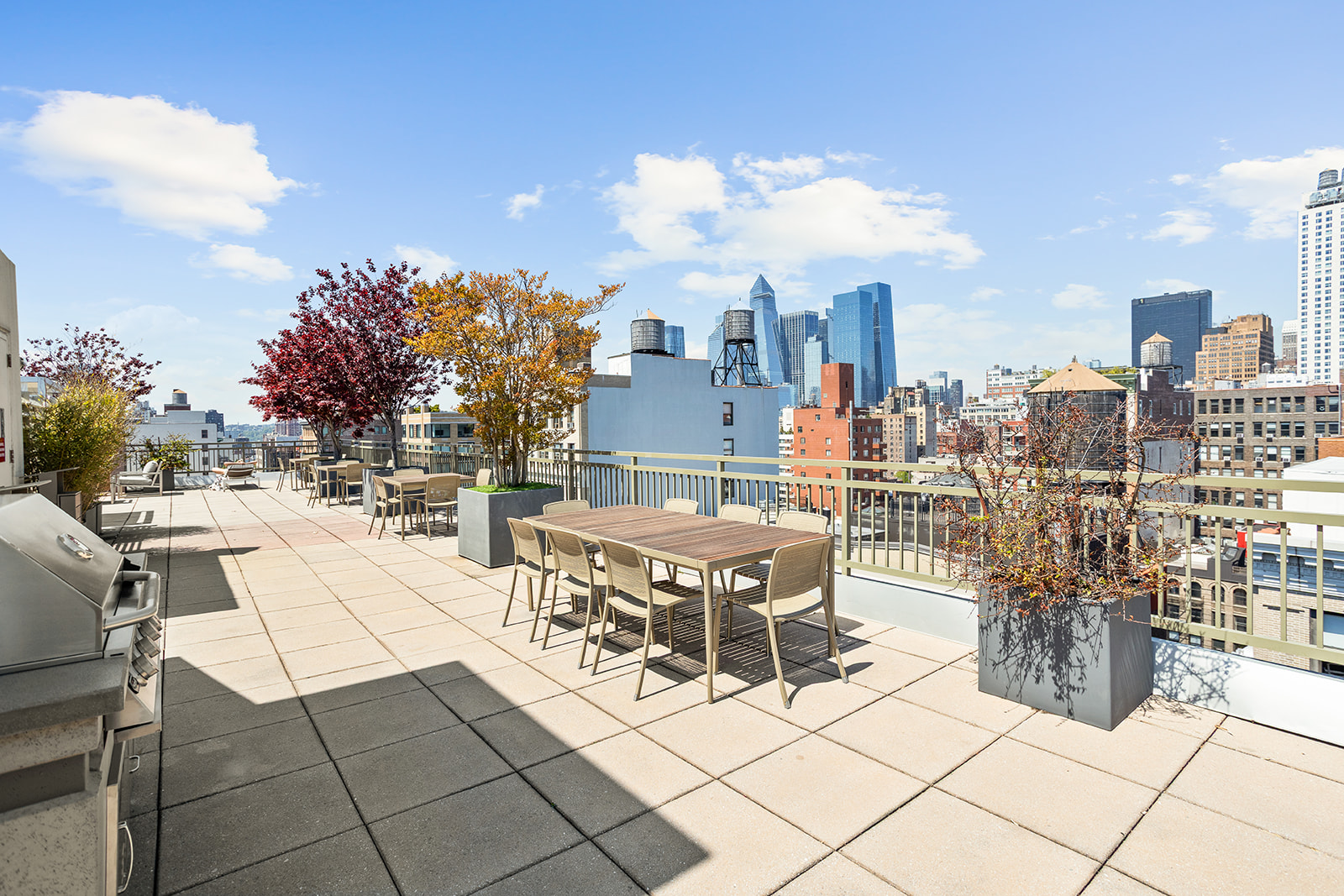 130 West 19th Street, Unit 7C Manhattan, NY 10011 - Photo 11 of 13 a view of a terrace with sitting area