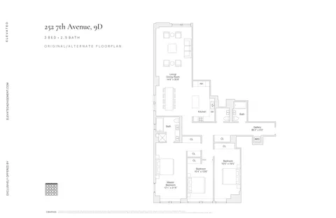 $3,499,000 | 252 7th Avenue, Unit 9D | Chelsea