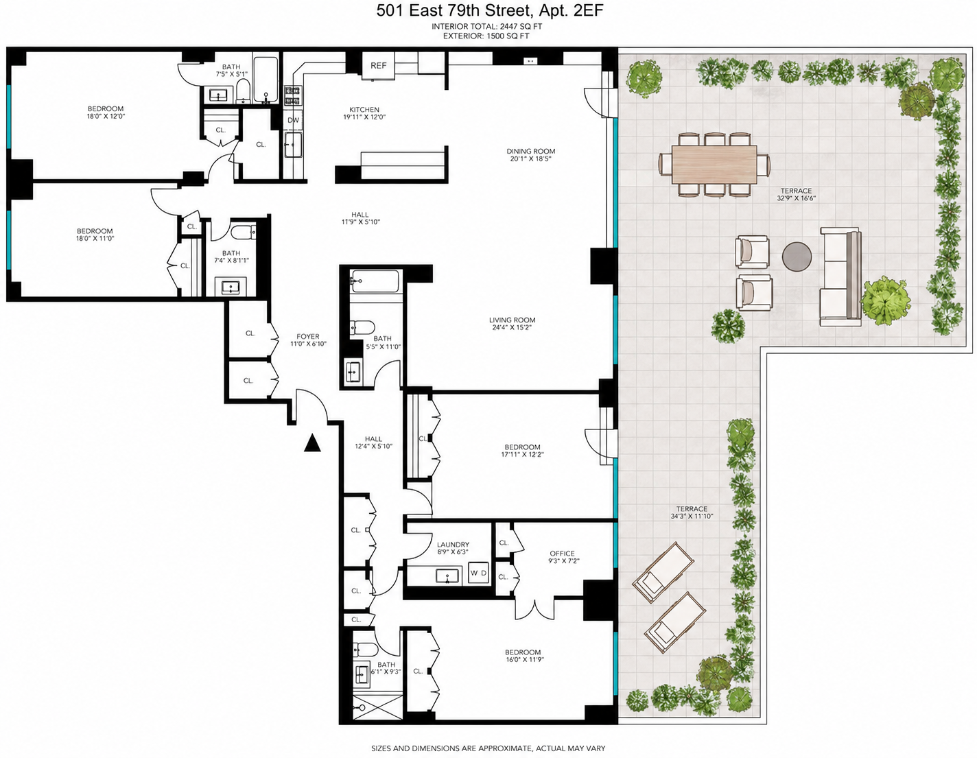 501 East 79th Street, Unit 2EF Manhattan, NY 10075 - Photo 27 of 27 Gallery Image 27