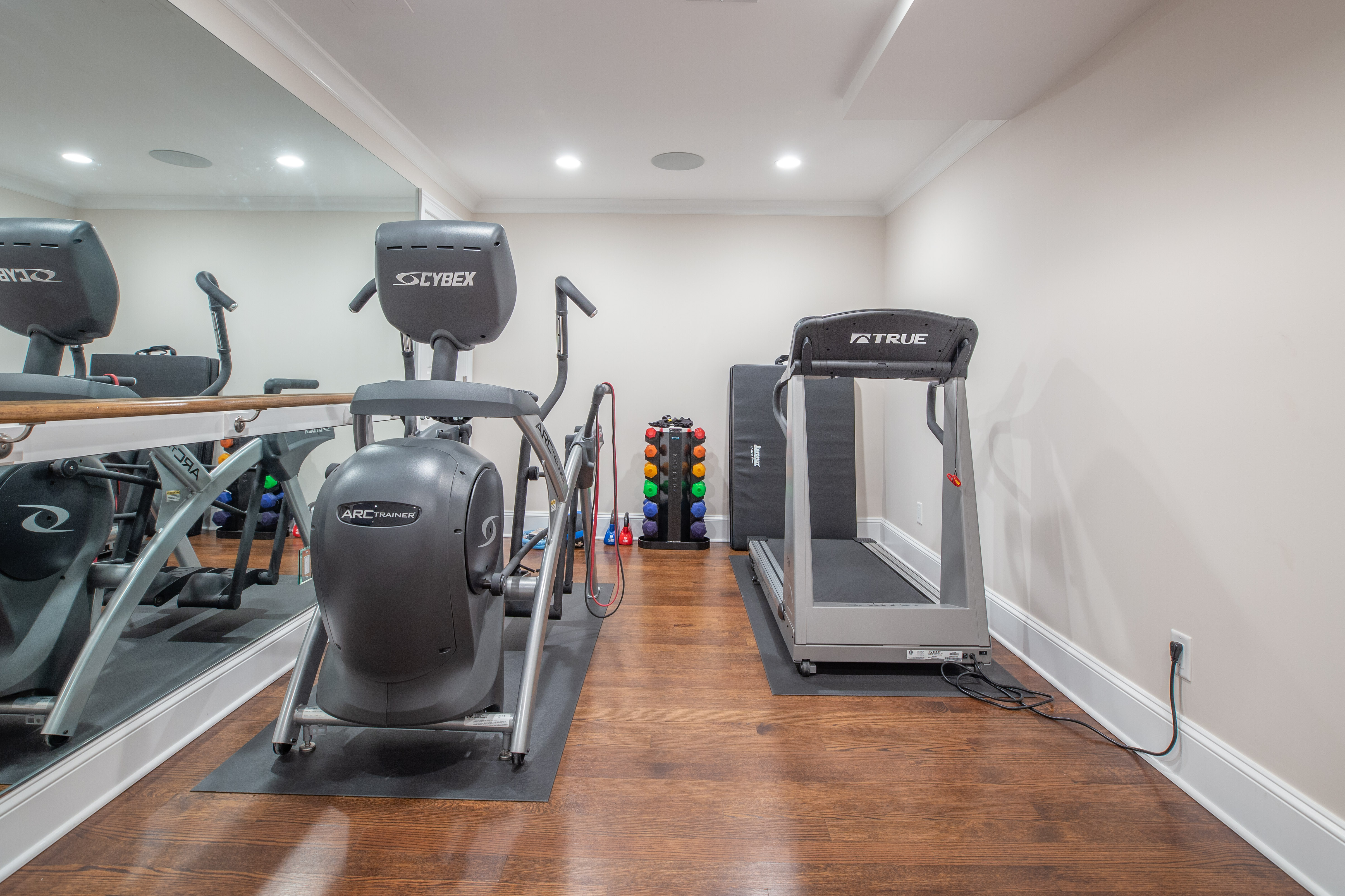 9 Wynnewood Road Wellesley Hills, MA 02481 - Photo 24 of 27 a view of a room with gym equipment