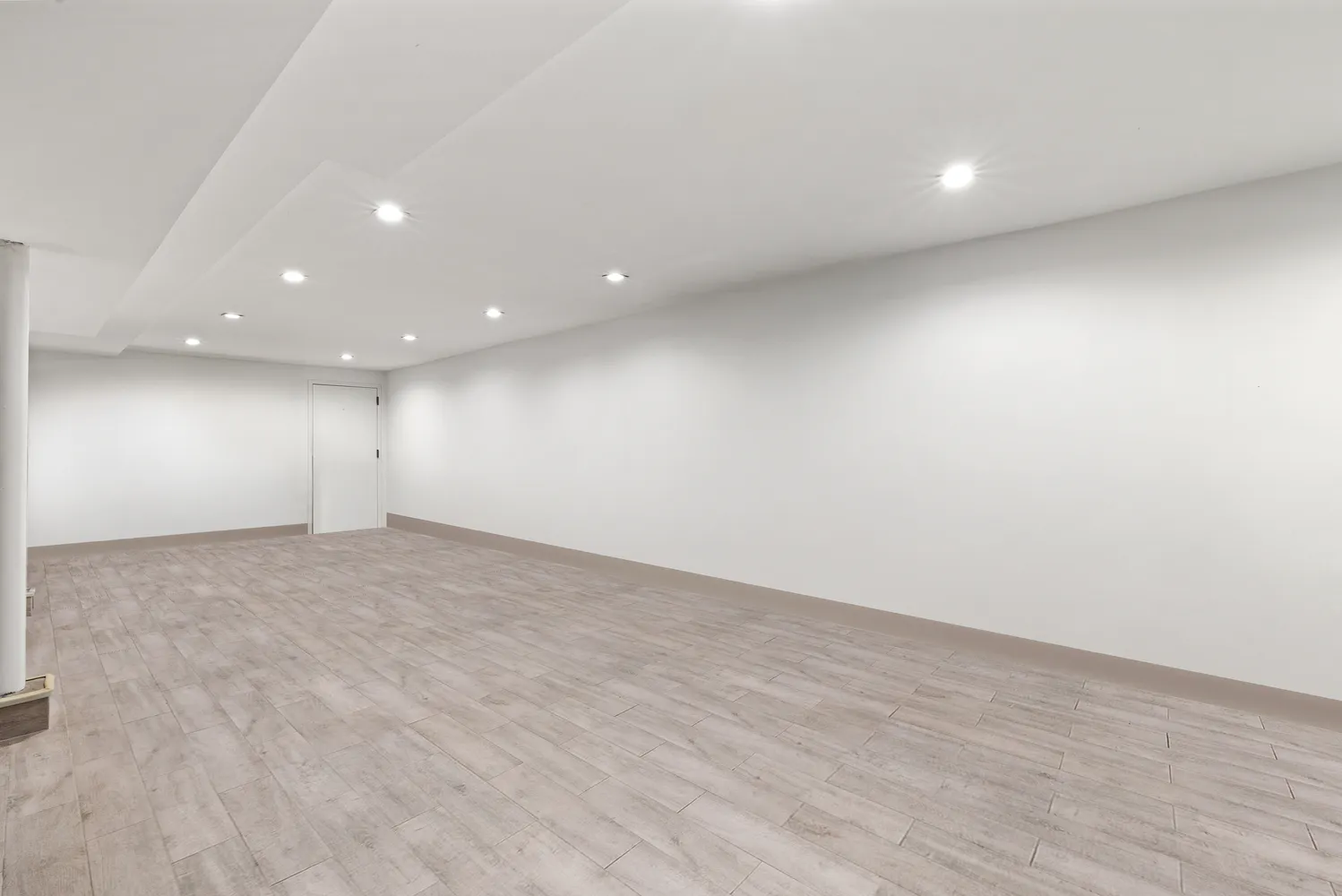 a view of empty room