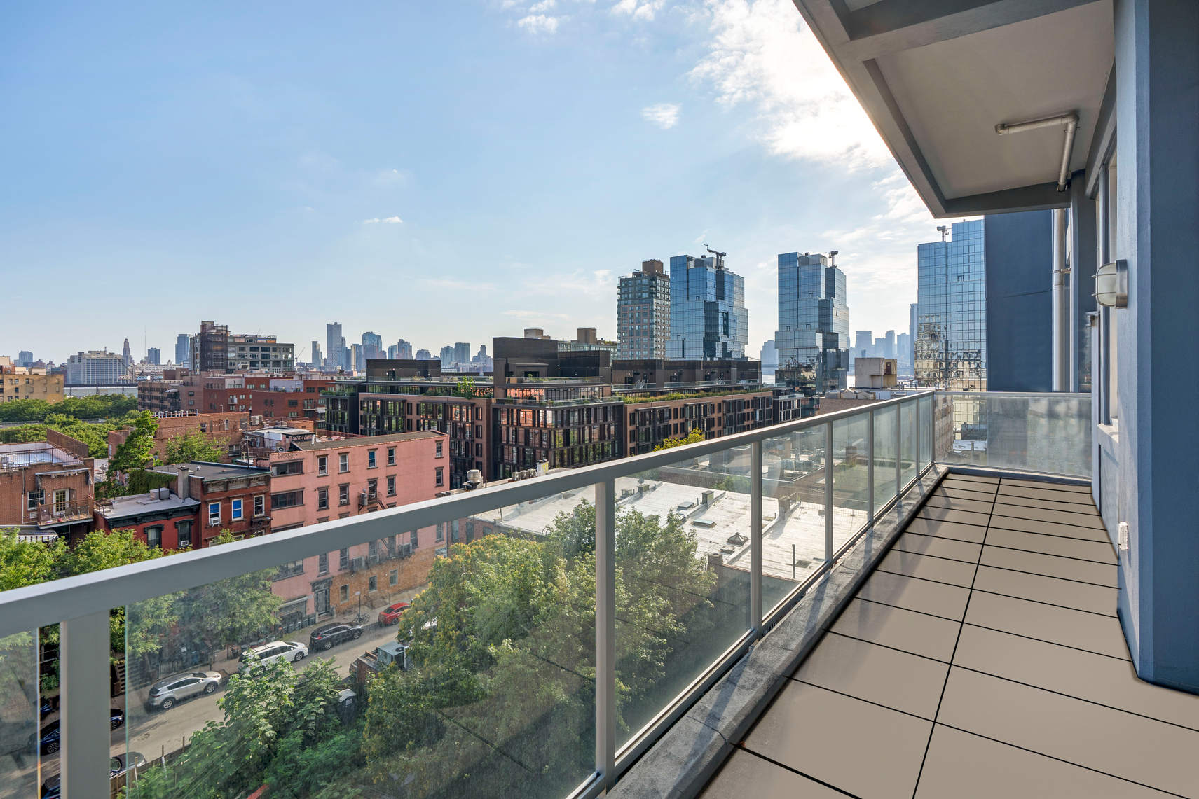 60 Broadway, Unit 6A Brooklyn, NY 11249 - Photo 5 of 14 a view of a balcony with city view