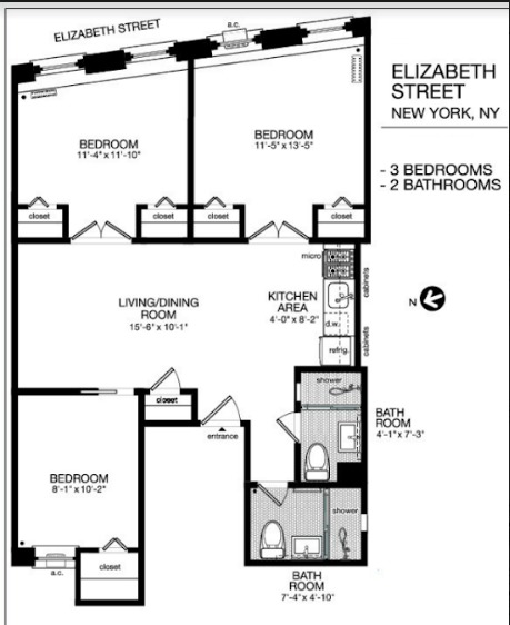 115 Elizabeth Street, Unit 1A Manhattan, NY 10013 - Photo 8 of 8