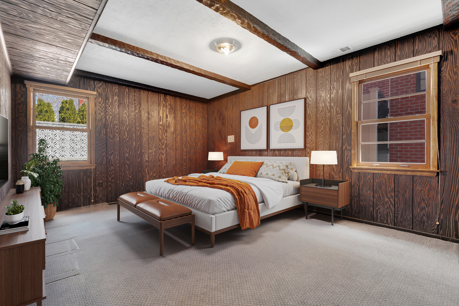 95 83rd Street Brooklyn, NY 11209 - Photo 5 of 18 a spacious bedroom with a bed and a window