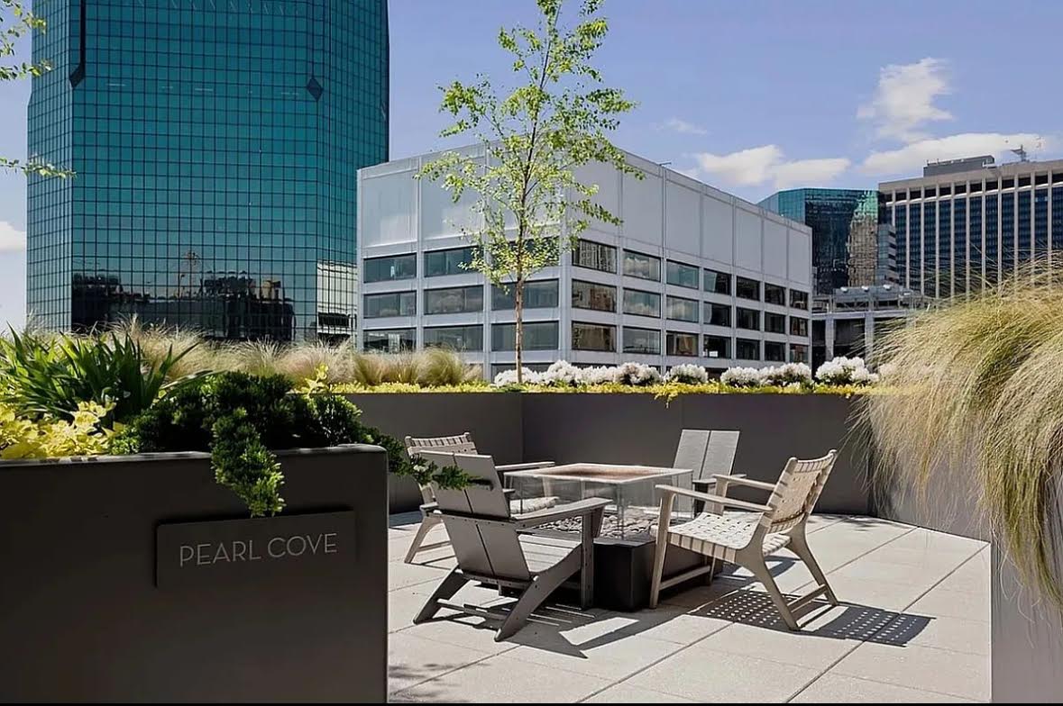 160 Water Street, Unit 3M Manhattan, NY 10038 - Photo 13 of 21 a view of a chairs and table in a patio