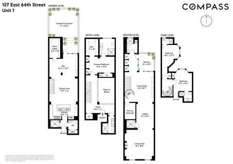 $10,995,000 | 127 East 64th Street, Unit 1/2 | Lenox Hill