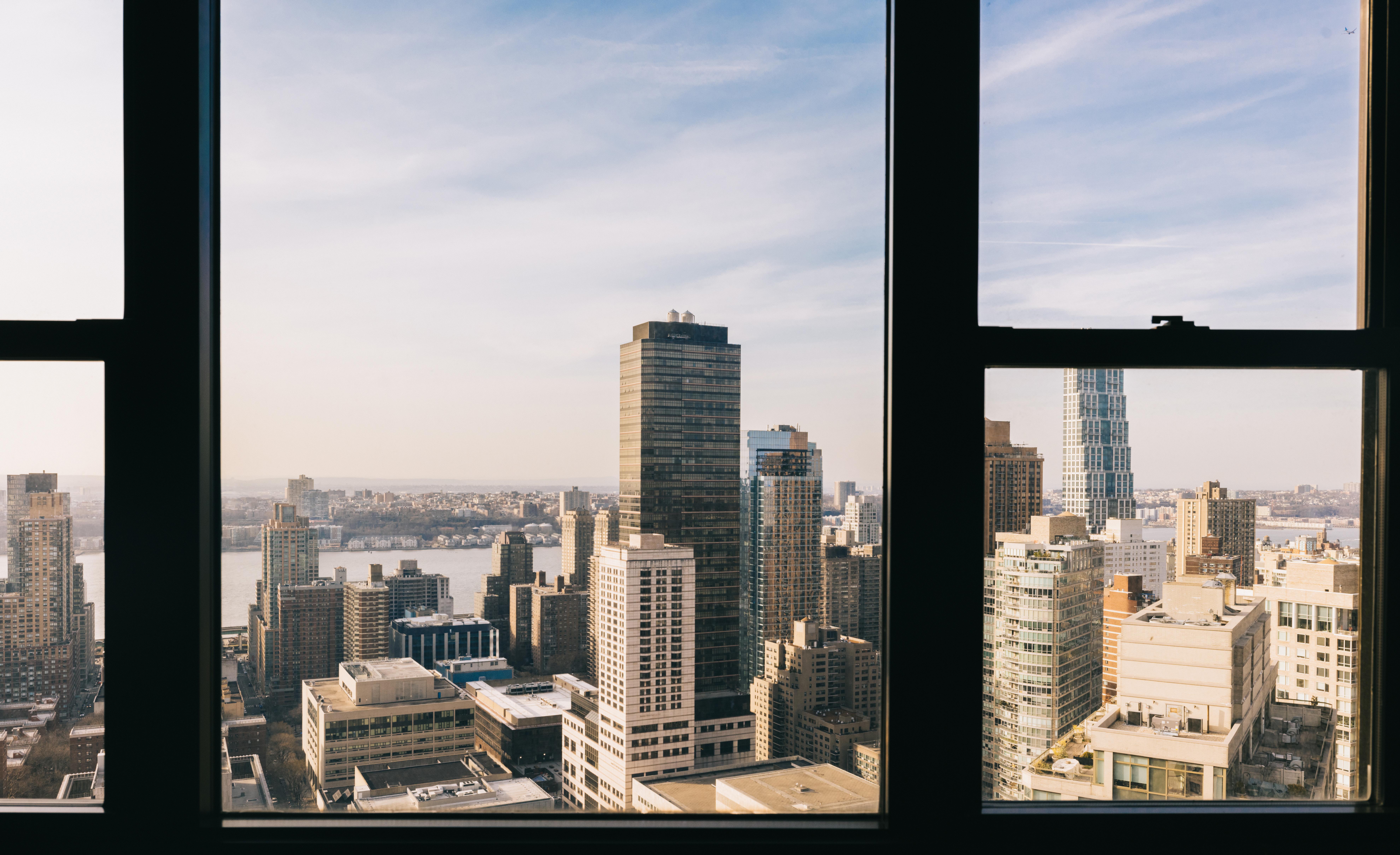 20 West 64th Street, Unit 41H Manhattan, NY 10023 - Photo 7 of 39 a city view with tall buildings