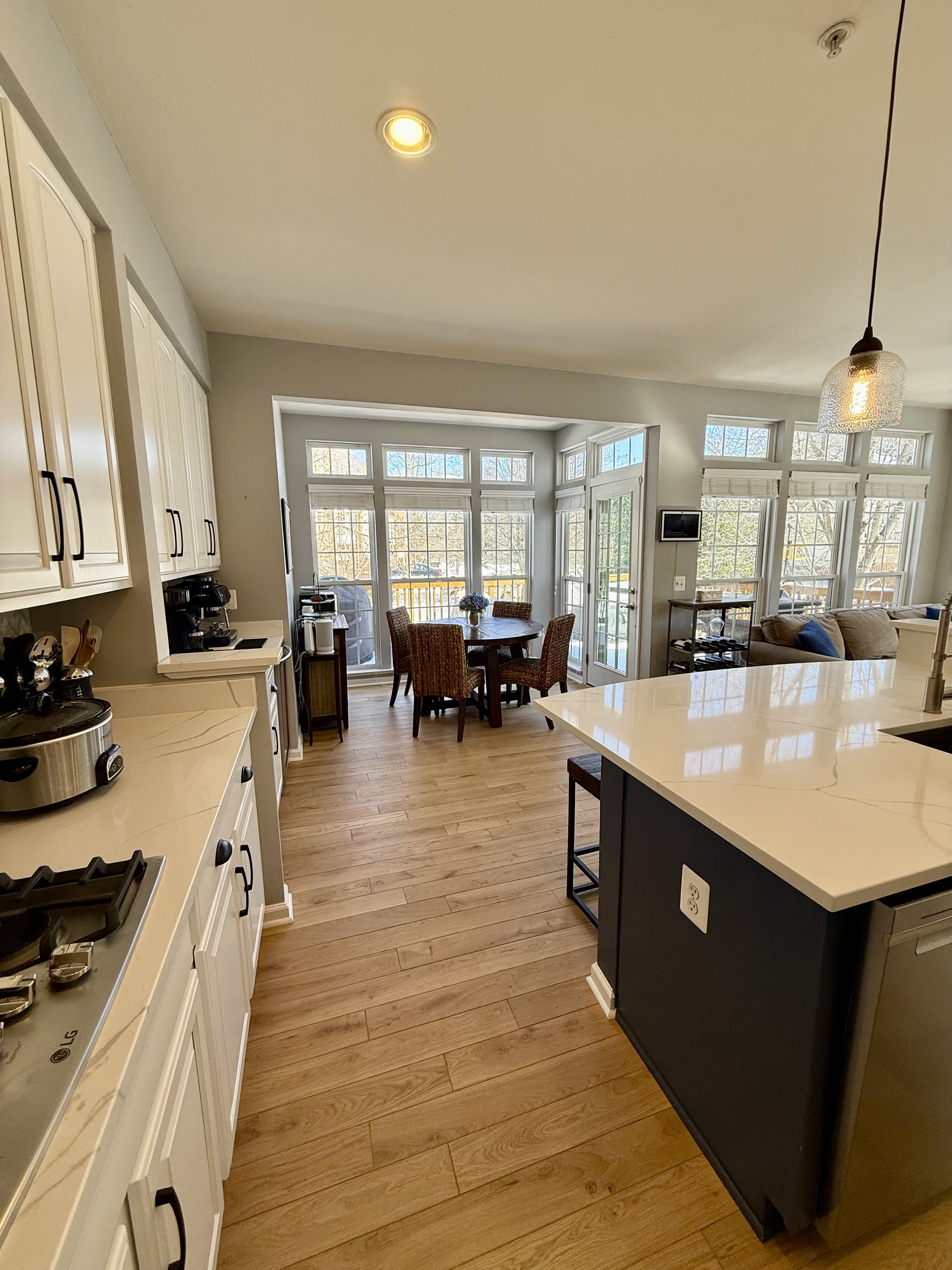 Address Upon Request Leesburg, VA 20176 - Photo 22 of 55 a large kitchen with stainless steel appliances lots of counter space and breakfast area