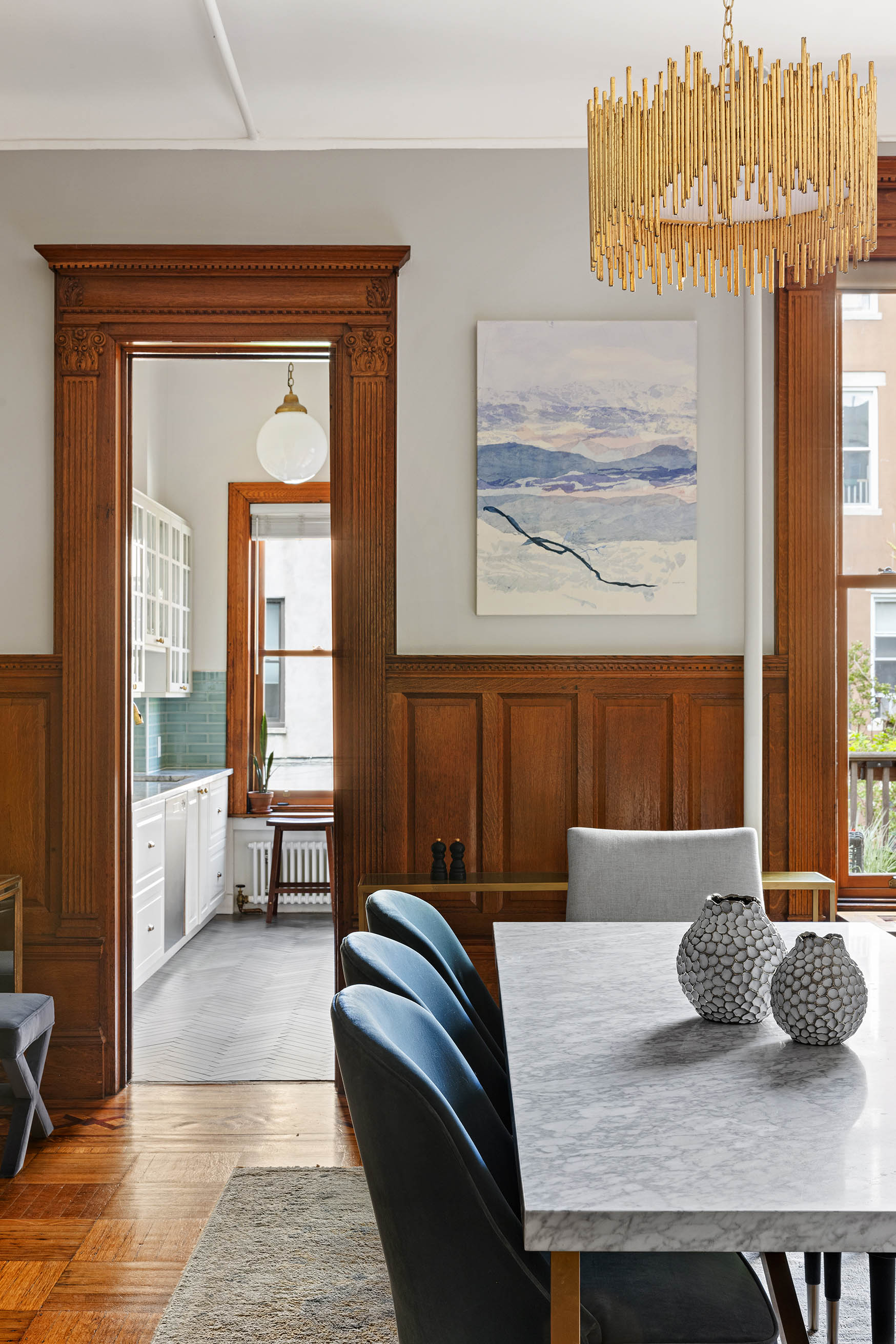 89 West 119th Street Manhattan, NY 10026 - Photo 4 of 22 a bedroom with a bed and wooden floor