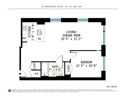 $750,000 | 88 Morningside Avenue, Unit 8G | Harlem