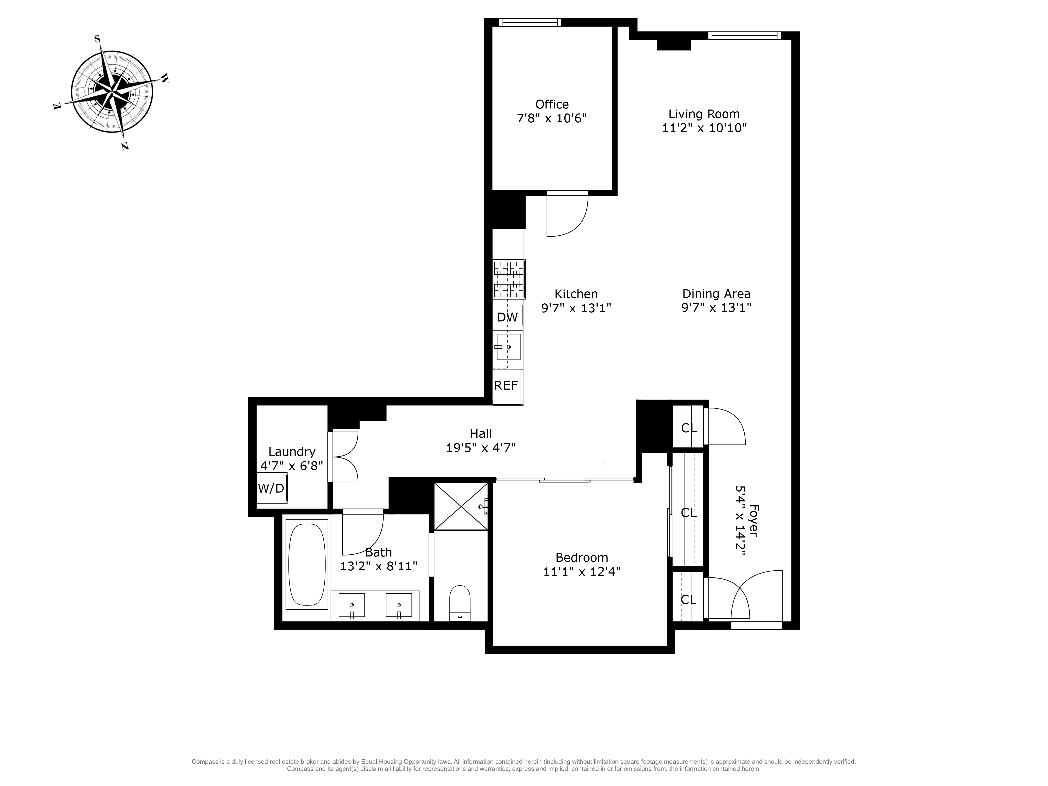 20 Pine Street, Unit 1205 Manhattan, NY 10005 - Photo 17 of 17 a picture of a bench in front of a door