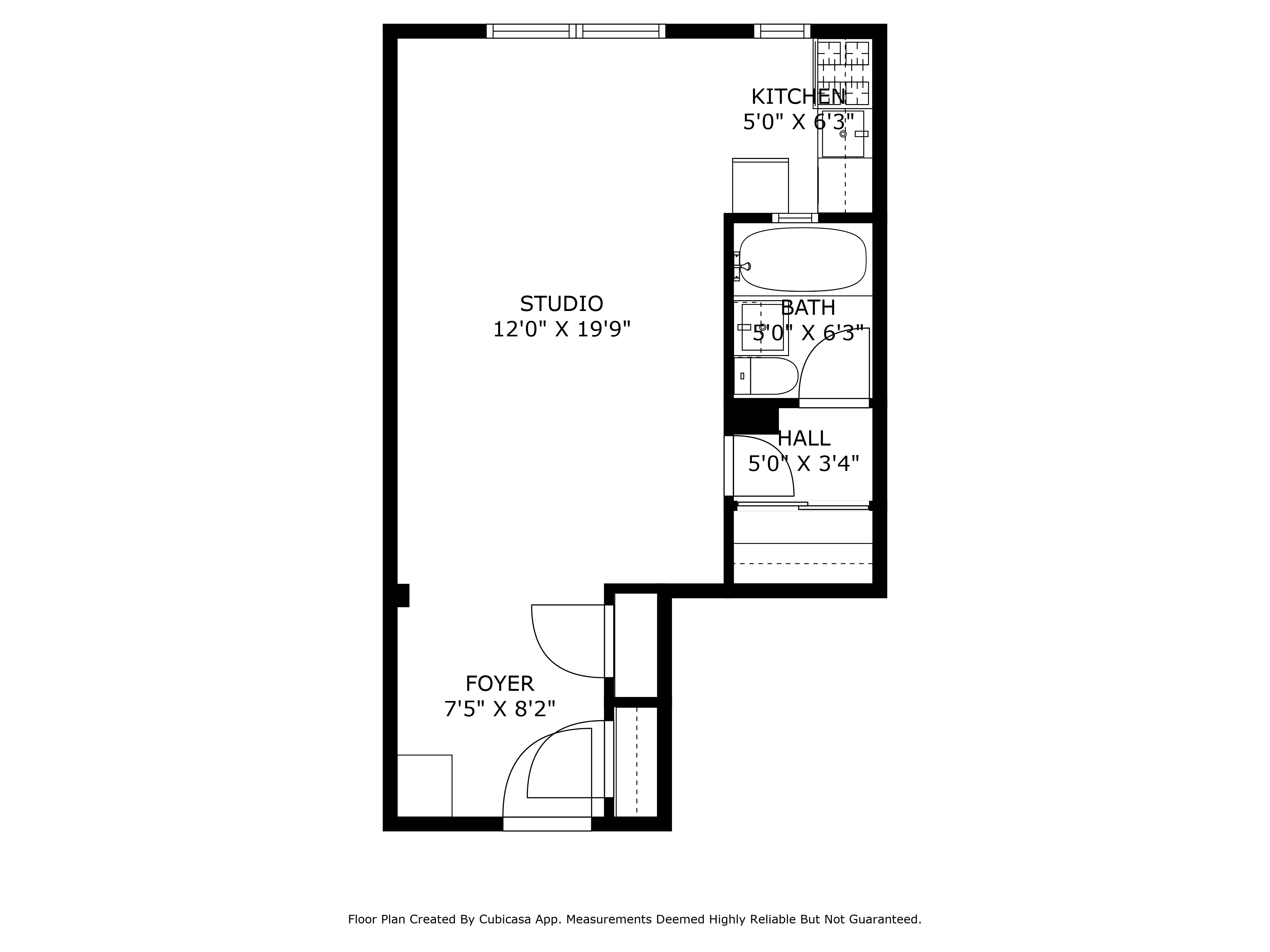 46-01 39th Avenue, Unit 509 Queens, NY 11104 - Photo 11 of 11 a picture of a floor plan