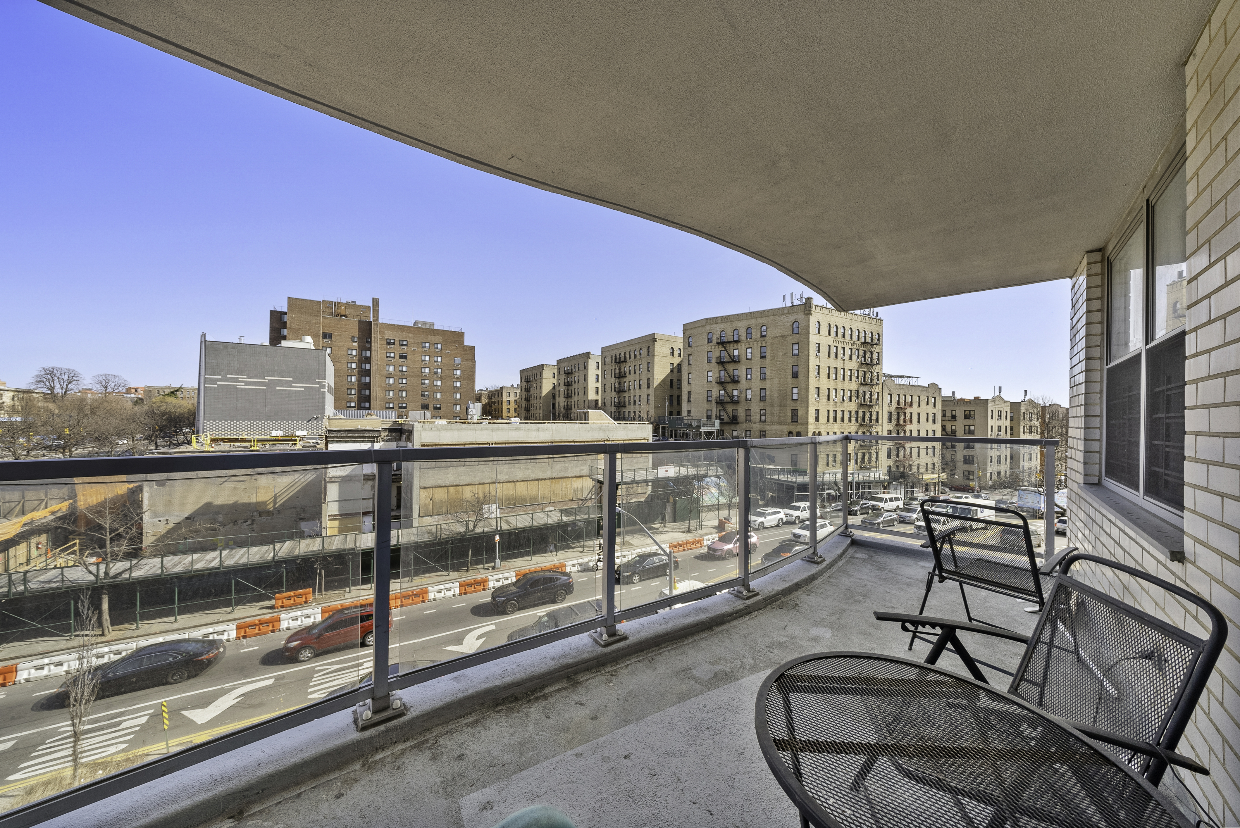 1020 Grand Concourse, Unit 5G Bronx, NY 10451 - Photo 8 of 11 a view of balcony with furniture