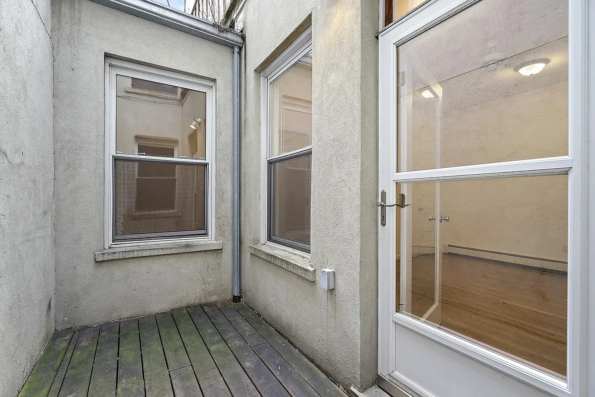 a view of front door