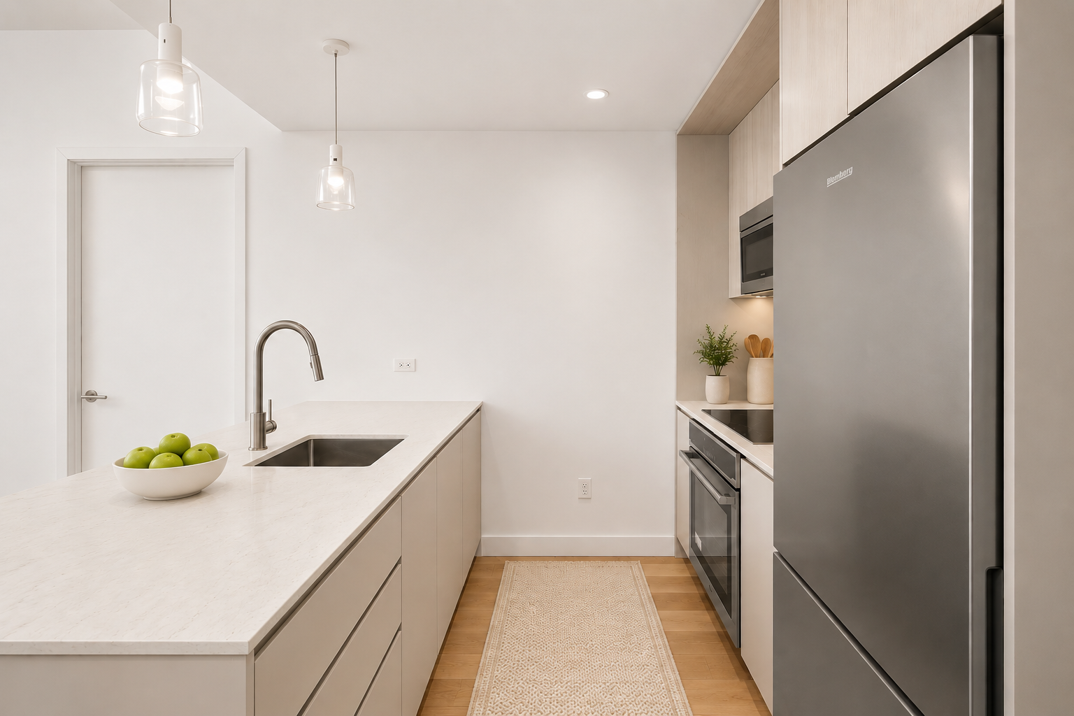 130 2nd Street, Unit 2B Brooklyn, NY 11231 - Photo 5 of 22 a kitchen with a sink and stainless steel appliances