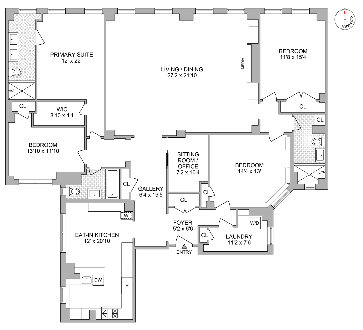 174 West 76th Street, Unit 4GH Manhattan, NY 10023 - Photo 16 of 16