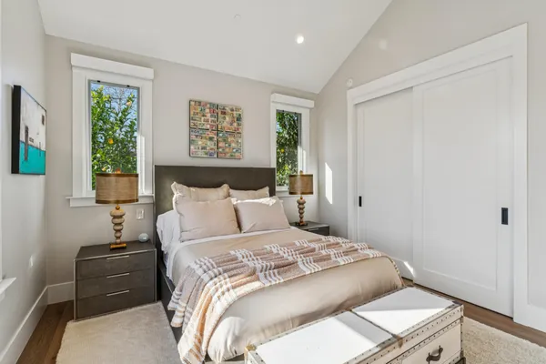 a house view with a seating space and a garden view