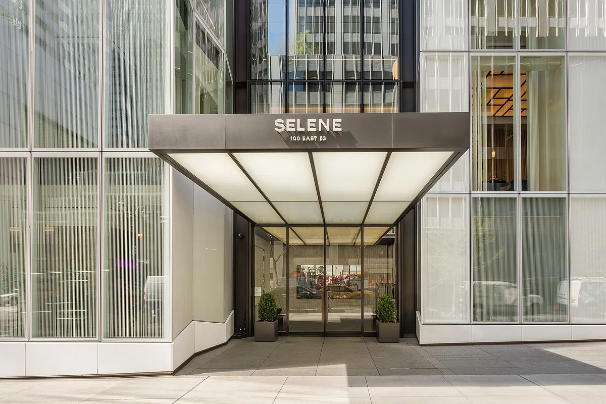 100 East 53rd Street, Unit 40A Manhattan, NY 10022 - Photo 12 of 20 a view of a building entrance