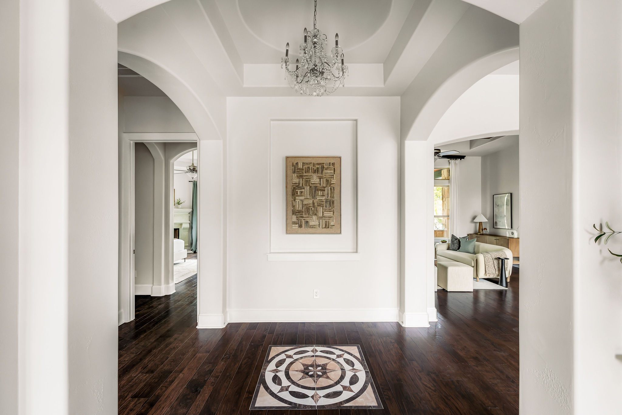 812 Jennings Branch Georgetown, TX 78633 - Photo 9 of 100 a view of livingroom with furniture and wooden floor