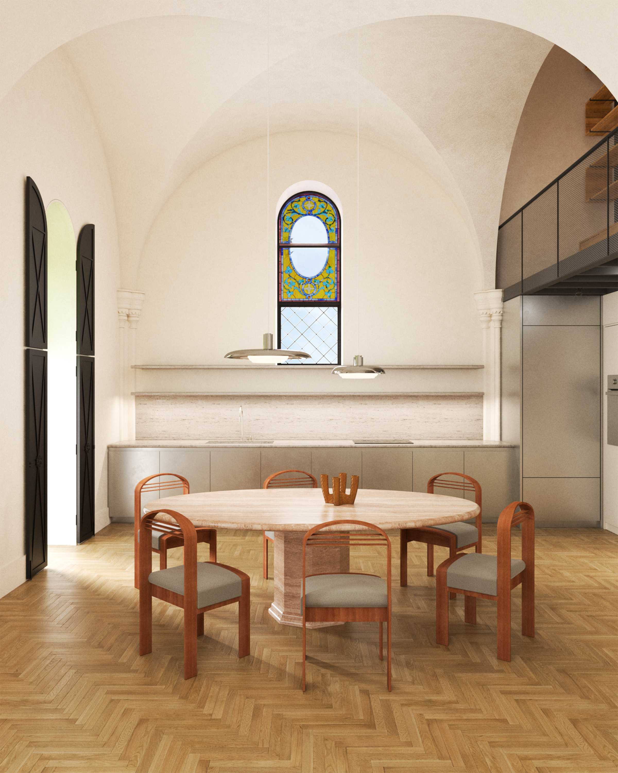 401 Hicks Street, Unit A3A Brooklyn, NY 11201 - Photo 2 of 22 a view of a dining room with furniture and window