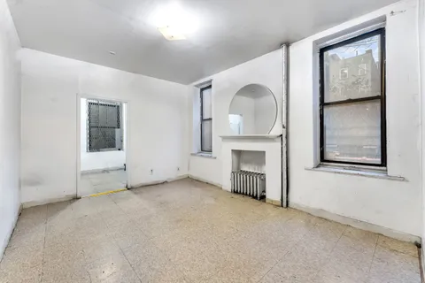 a room with gym equipment