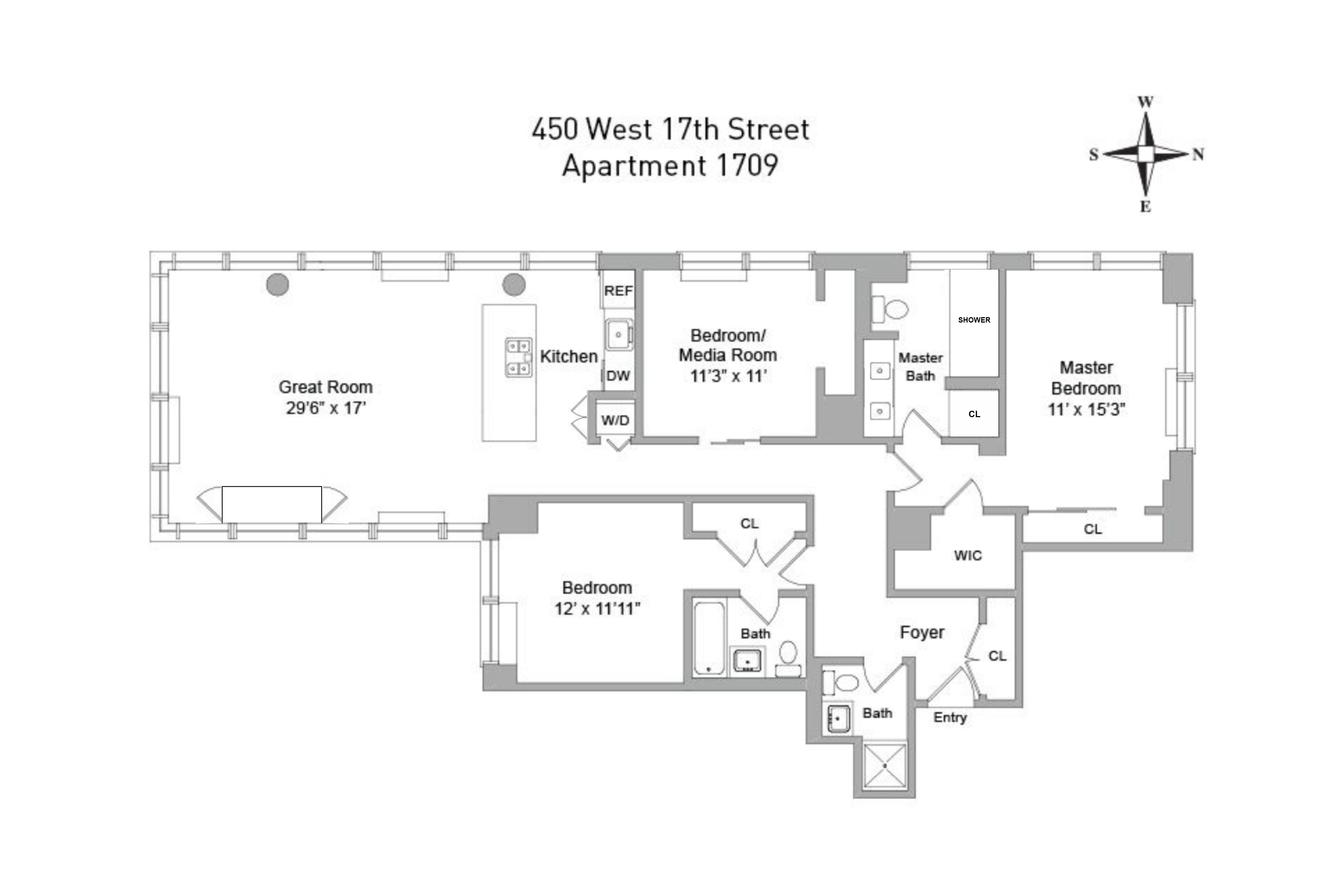 450 West 17th Street, Unit 1709 Manhattan, NY 10011 - Photo 27 of 27