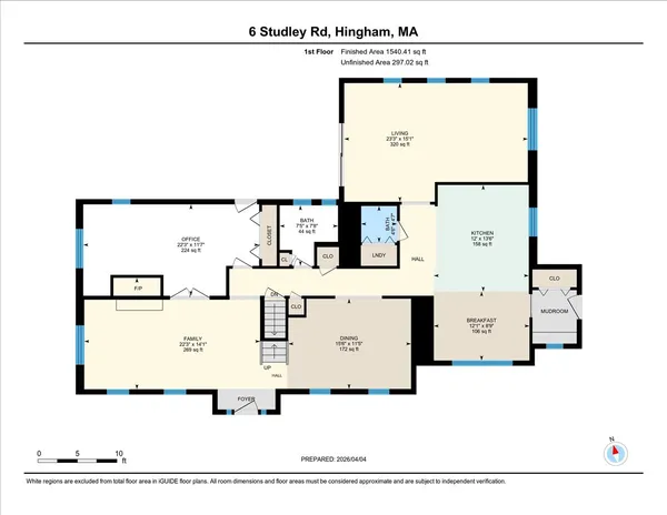 $1,700,000 | 6 Studley Road, Hingham, MA 02043