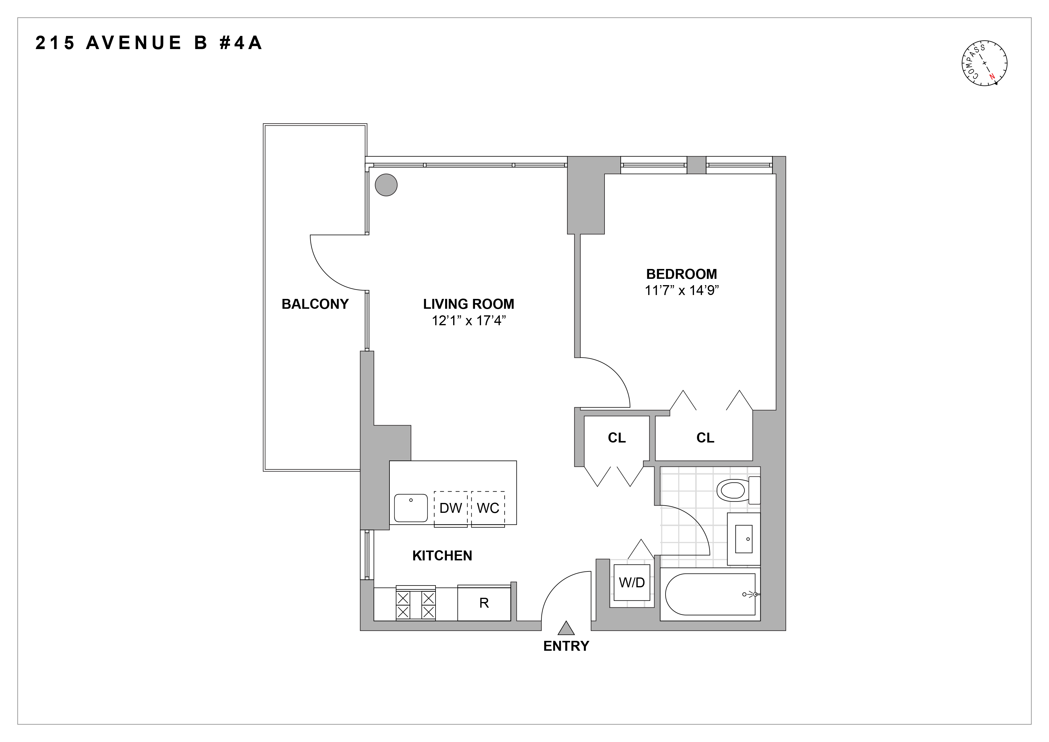 215 Avenue B, Unit 4A Manhattan, NY 10009 - Photo 13 of 13