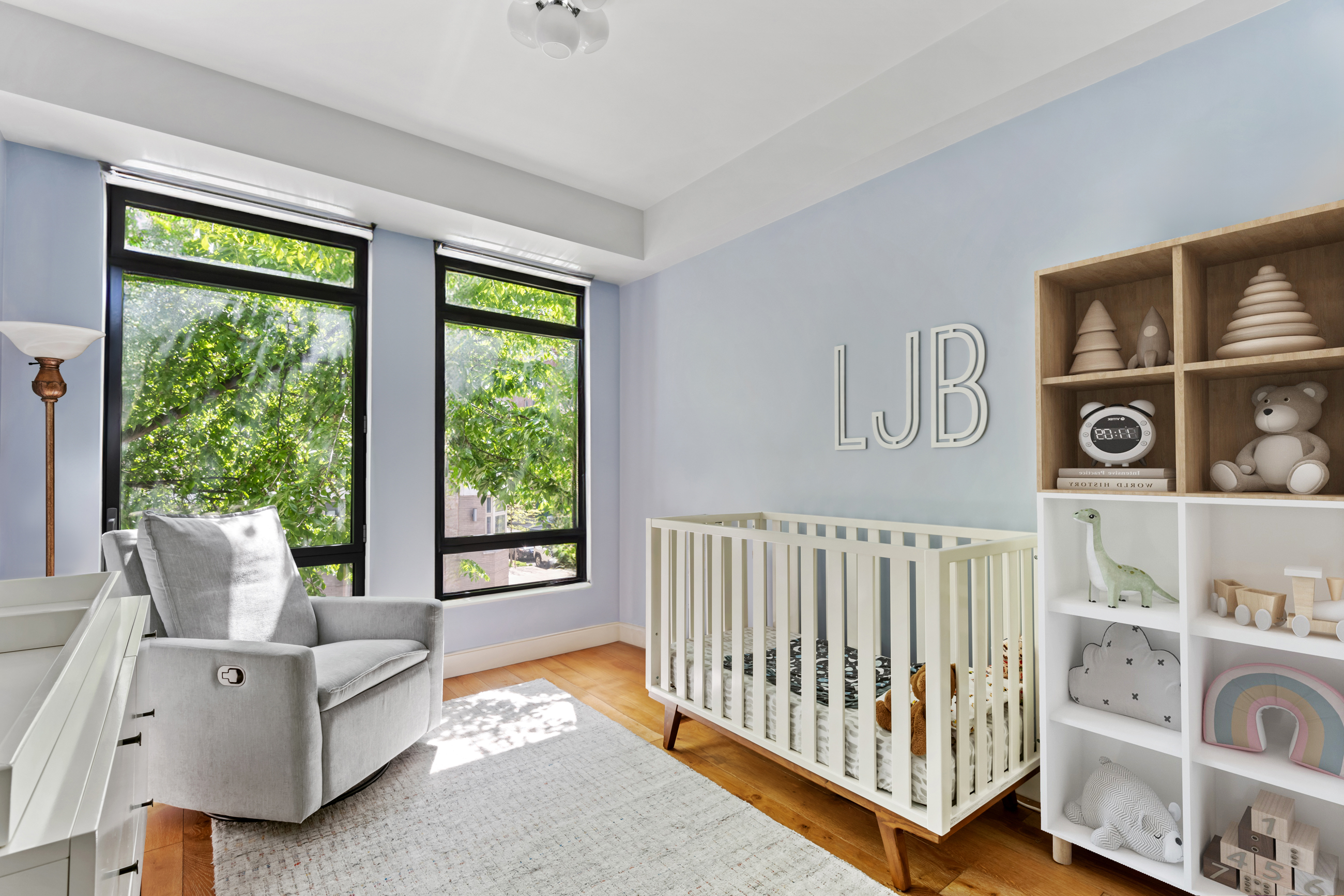 147 Hope Street, Unit 2D Brooklyn, NY 11211 - Photo 5 of 13 a bedroom with furniture and a window