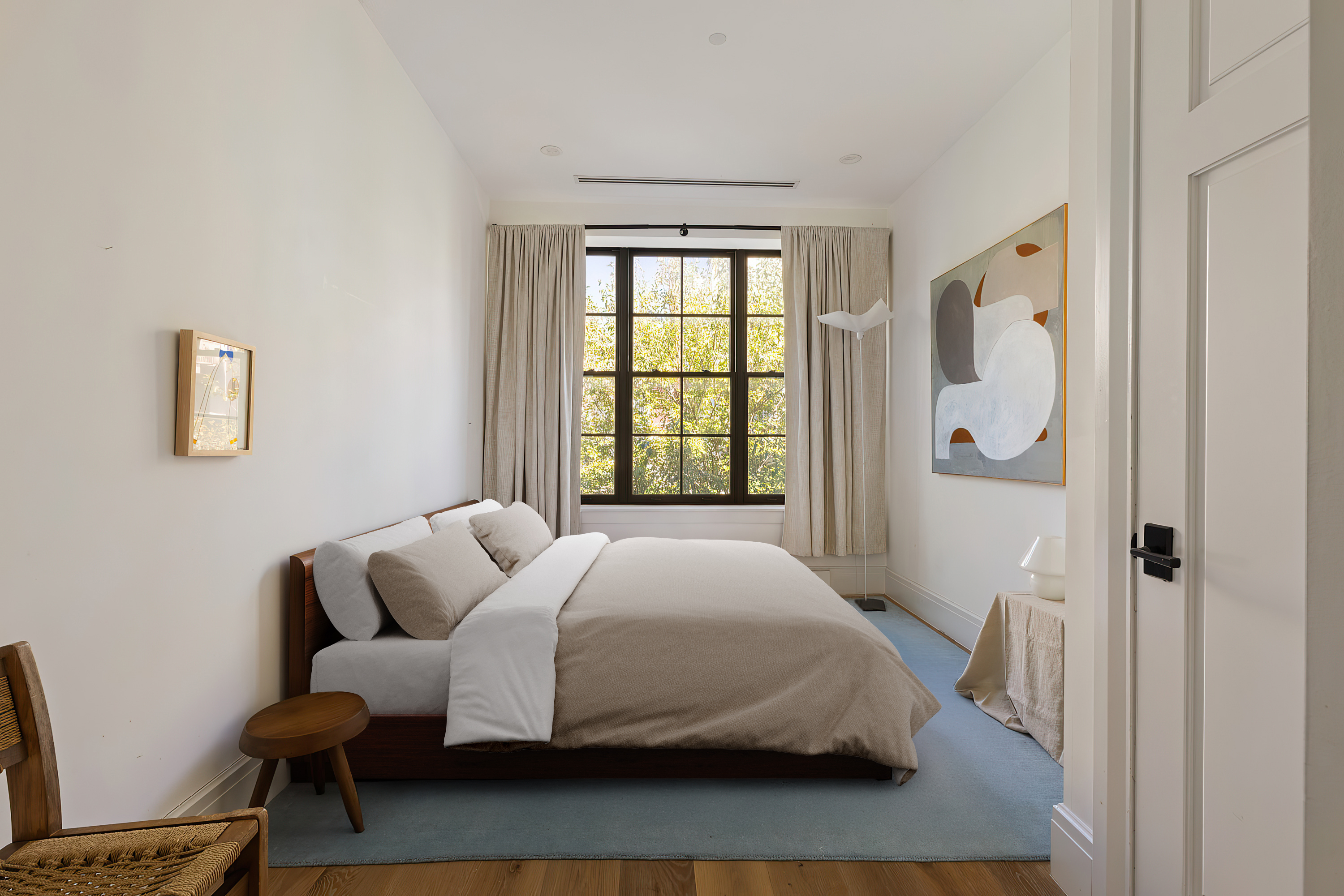 139 Sackett Street, Unit 2 Brooklyn, NY 11231 - Photo 5 of 10 a bedroom with a bed and wooden floor